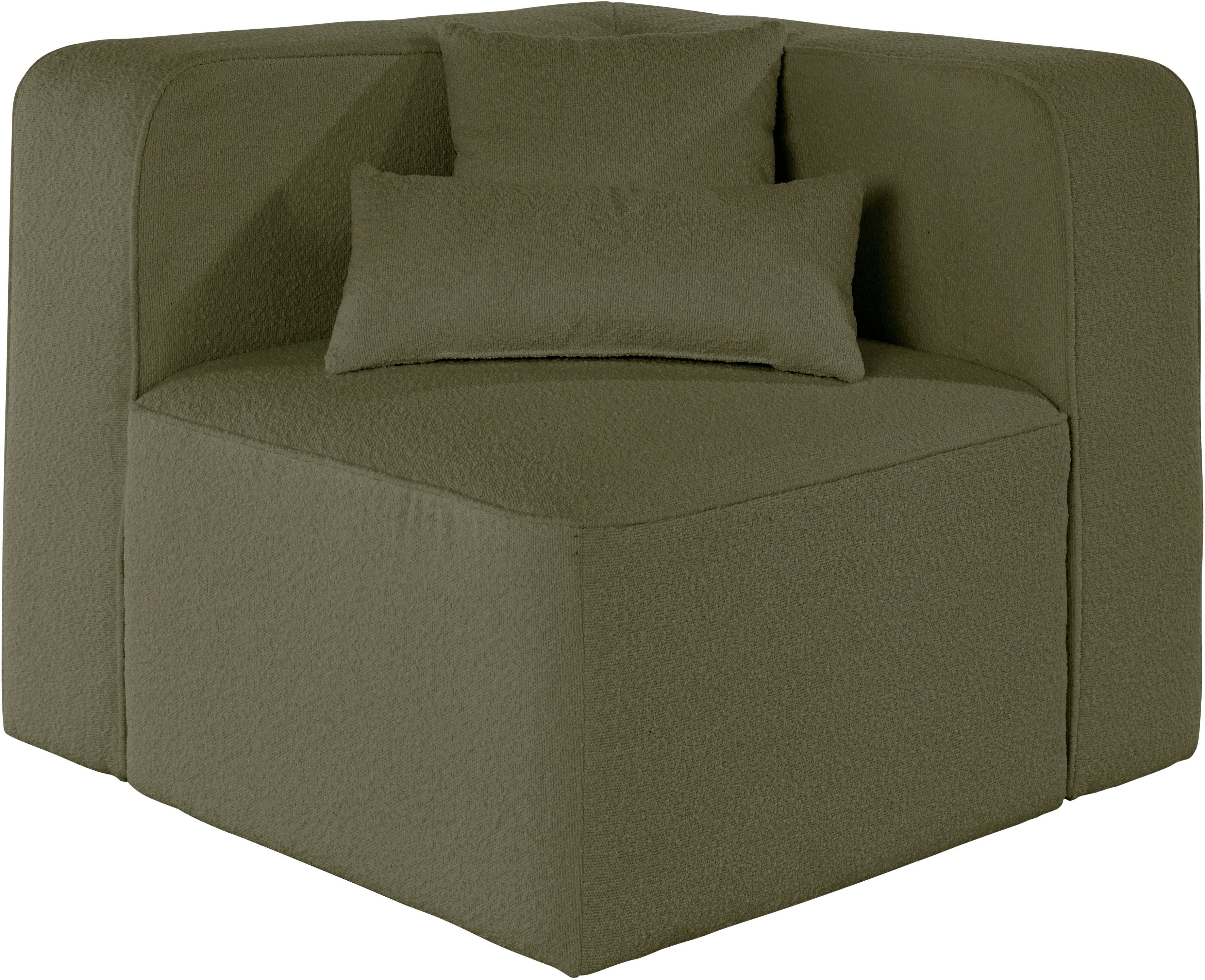 andas Sofa-Eckelement Sundstrup, Modulserie, individuelle Zusammenstellung