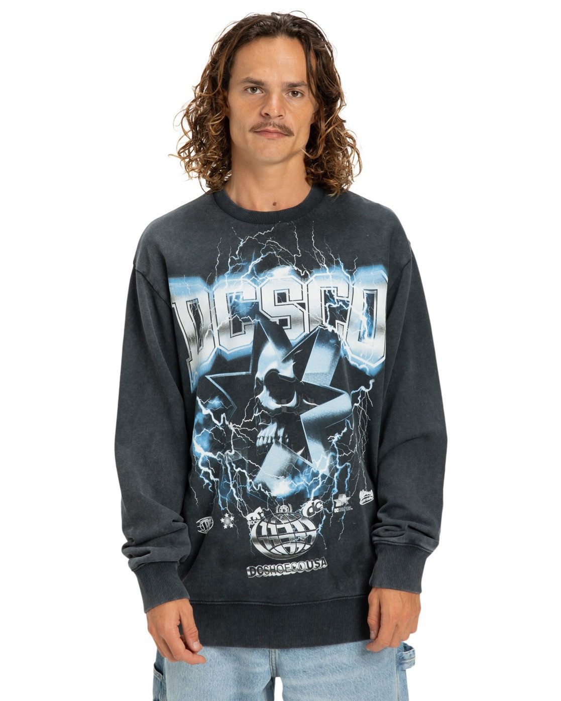 DC Shoes Sweatshirt Skull Shock