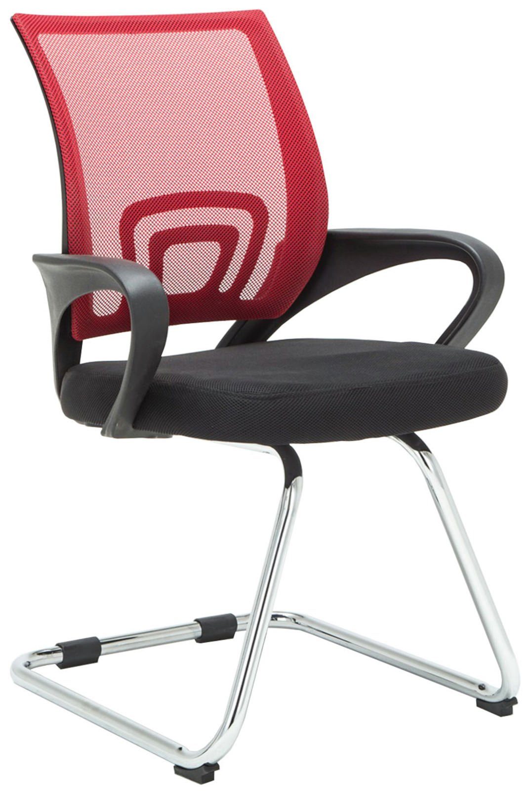 CLP Besucherstuhl Eureka (2er Set, 2 St), mit Netzbezug und Armlehnen