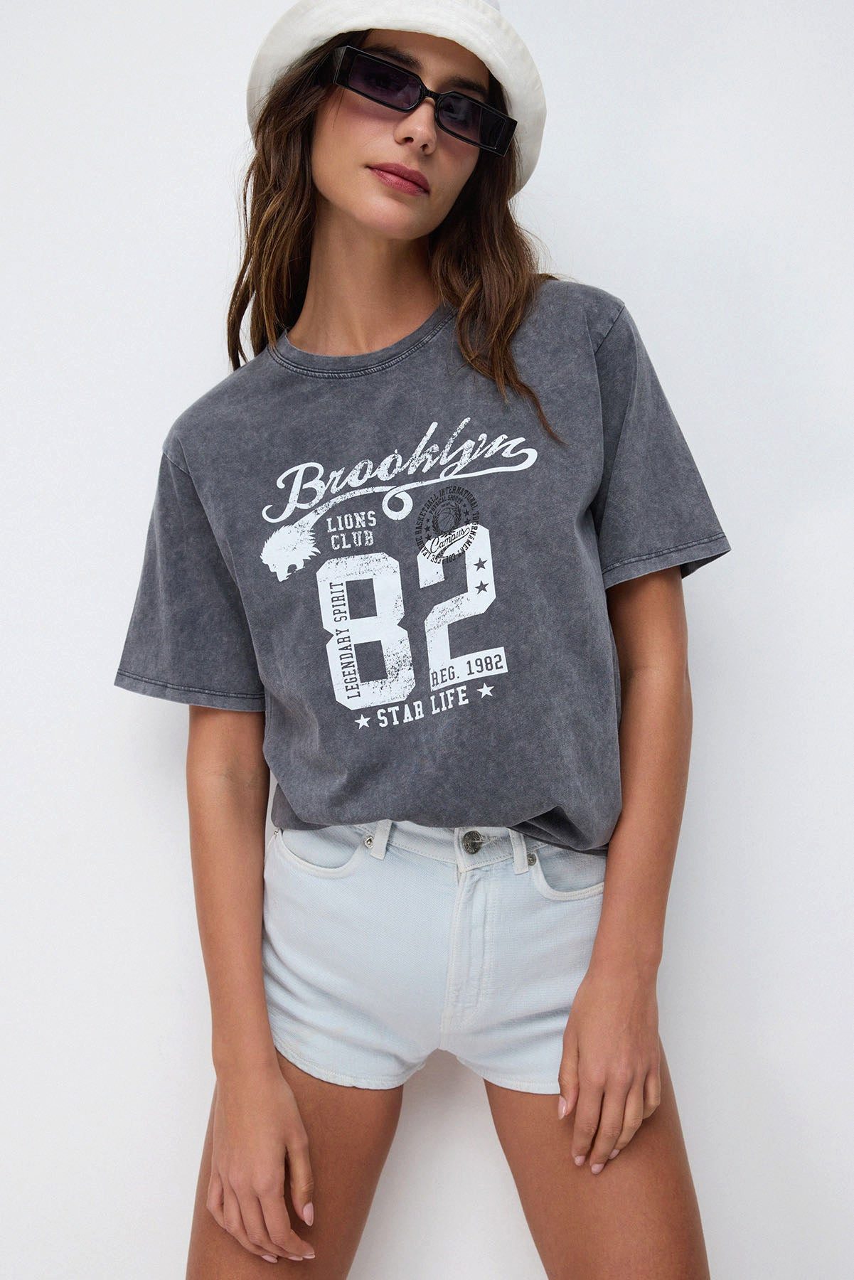 No Matter What T-Shirt Bedrucktes Oversize-T-Shirt