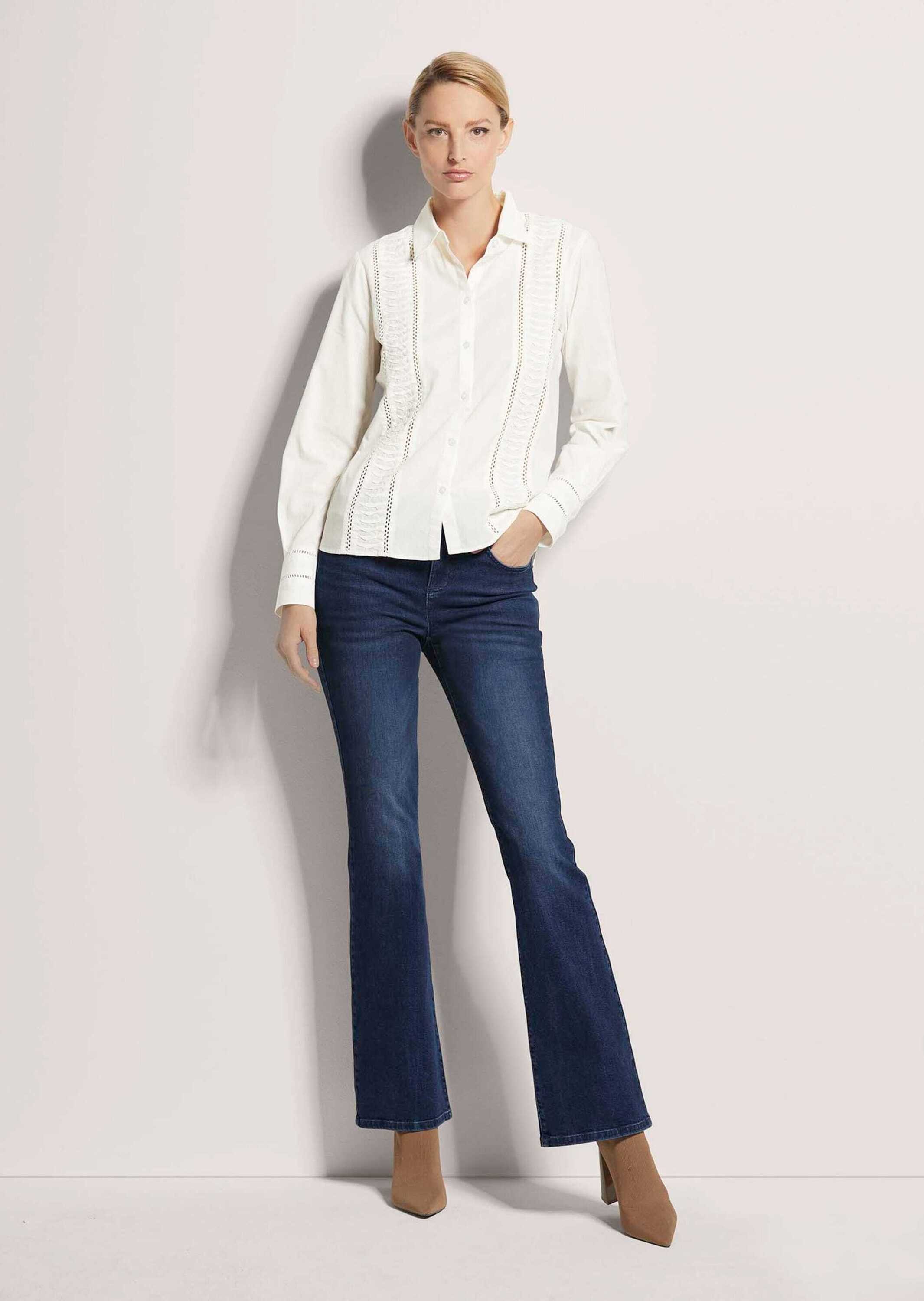 MADELEINE Hemdbluse Bluse mit Cut Outs günstig online kaufen