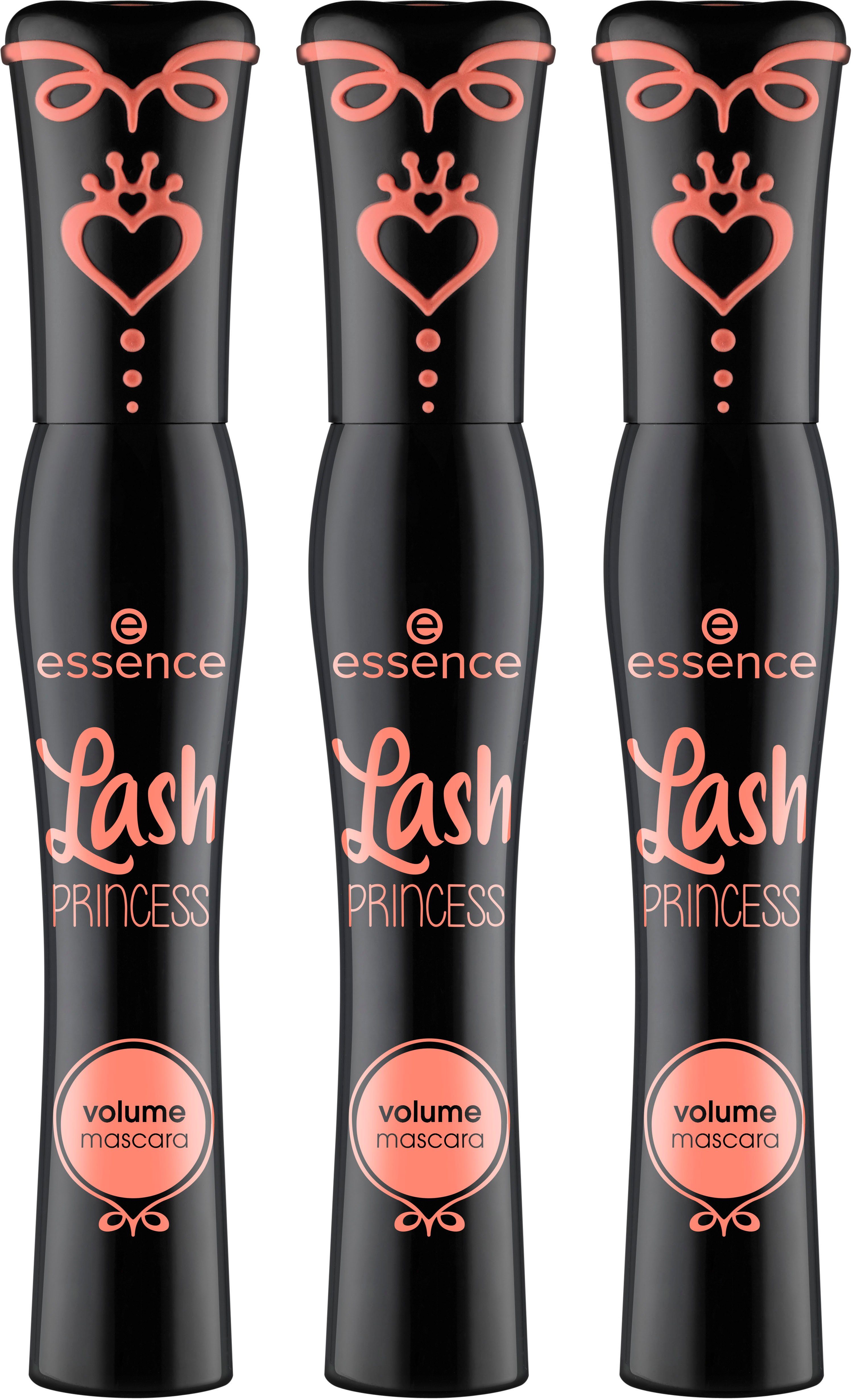 Mascara PRINCESS Lash 3-tlg. Essence volume,