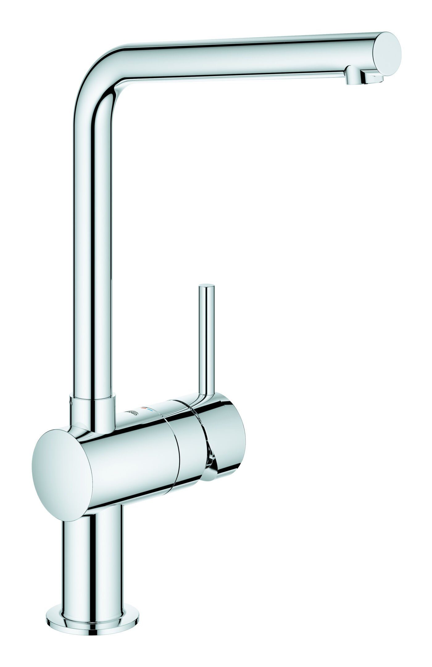 Grohe Küchenarmatur Minta Einhand-Spültischbatterie mit L-Auslauf