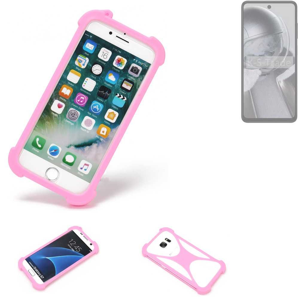 K-S-Trade Handyhülle für HMD Pulse Pro, Handy Hülle Schutz Hülle Bumper Silikon Schutz Hülle Cover Case