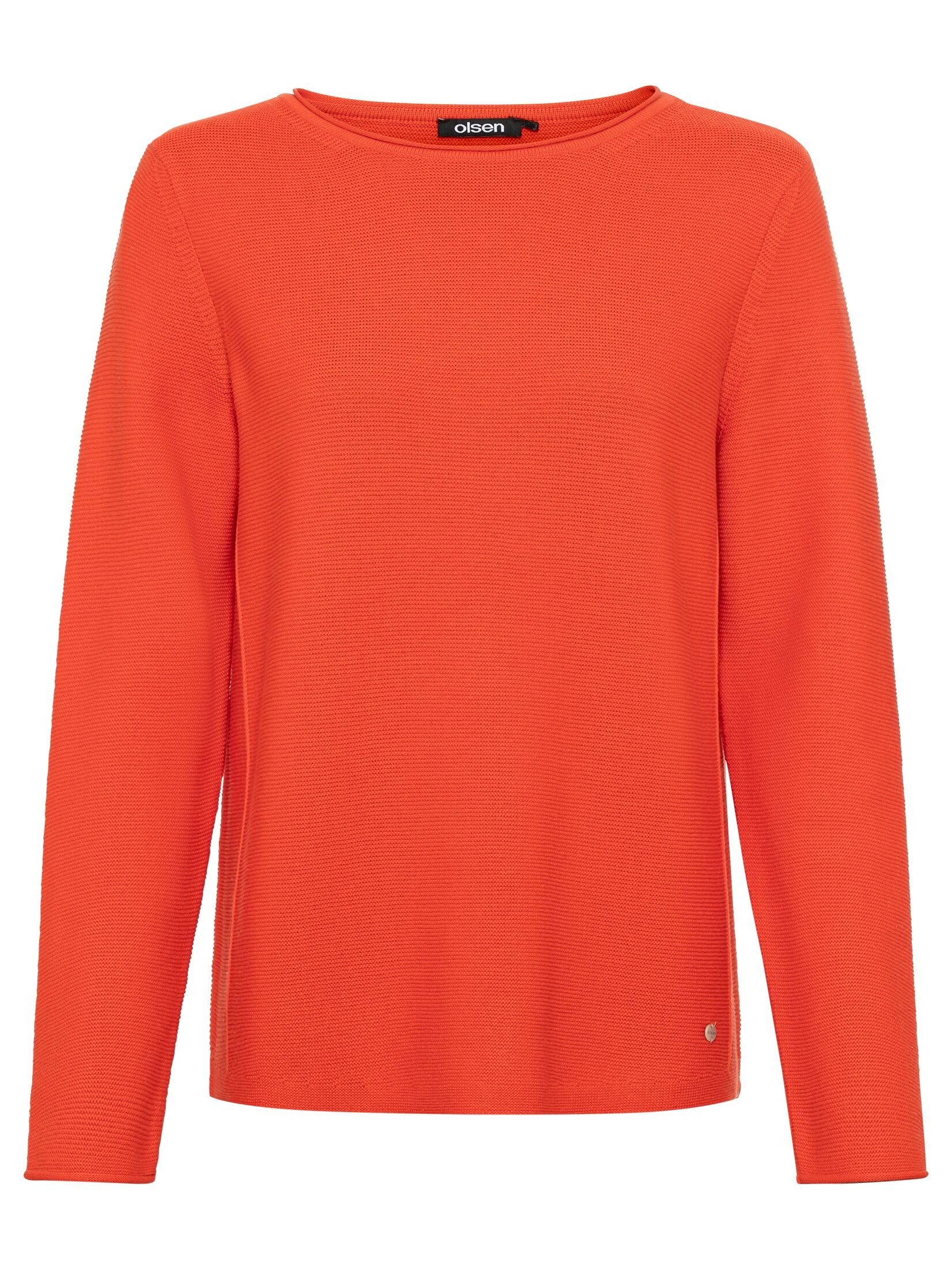 Olsen Strickpullover Mit langen Ärmeln günstig online kaufen