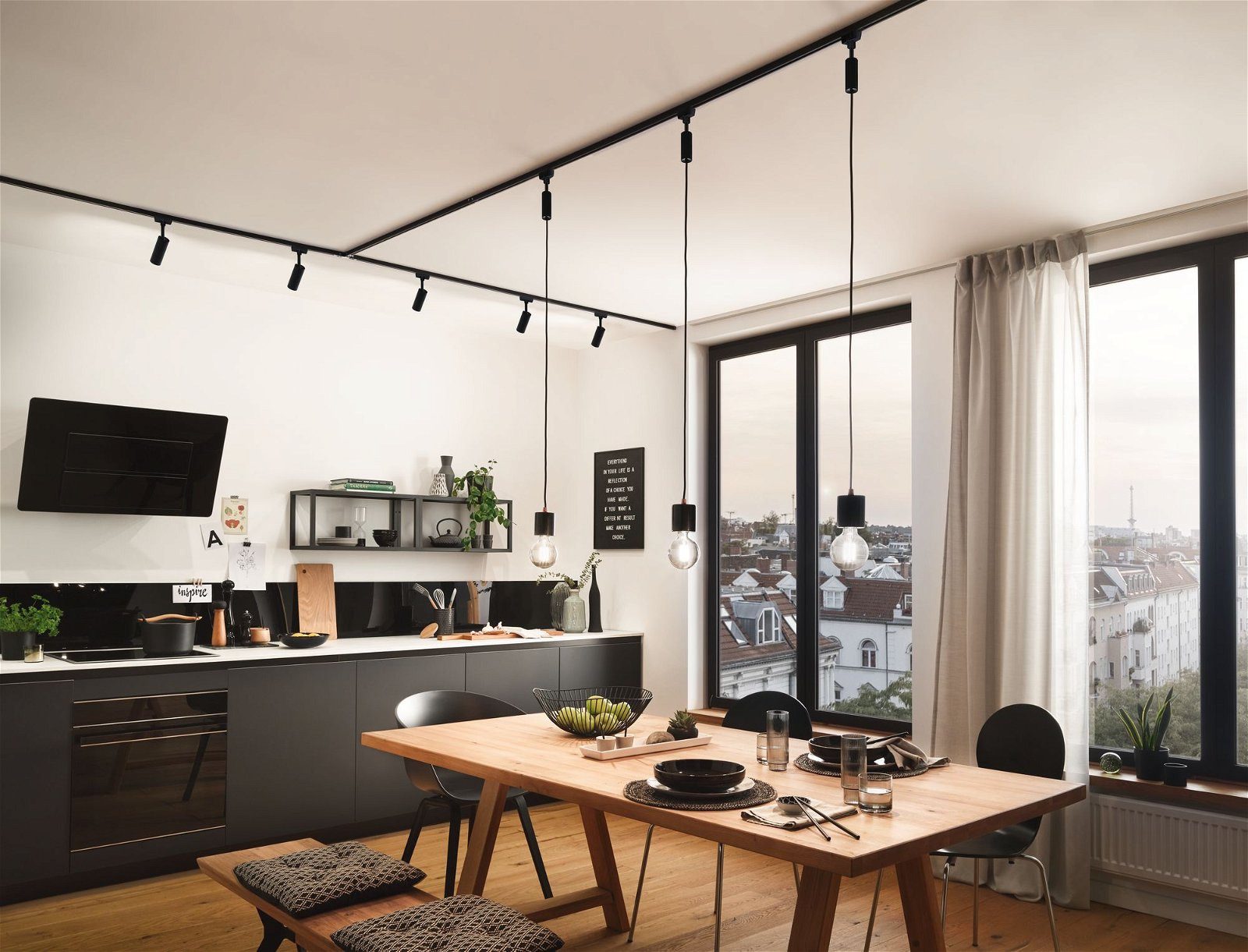 Paulmann Schienensystem-Einspeiser URail Einspeisung Mitte 304x18mm max. 1. günstig online kaufen