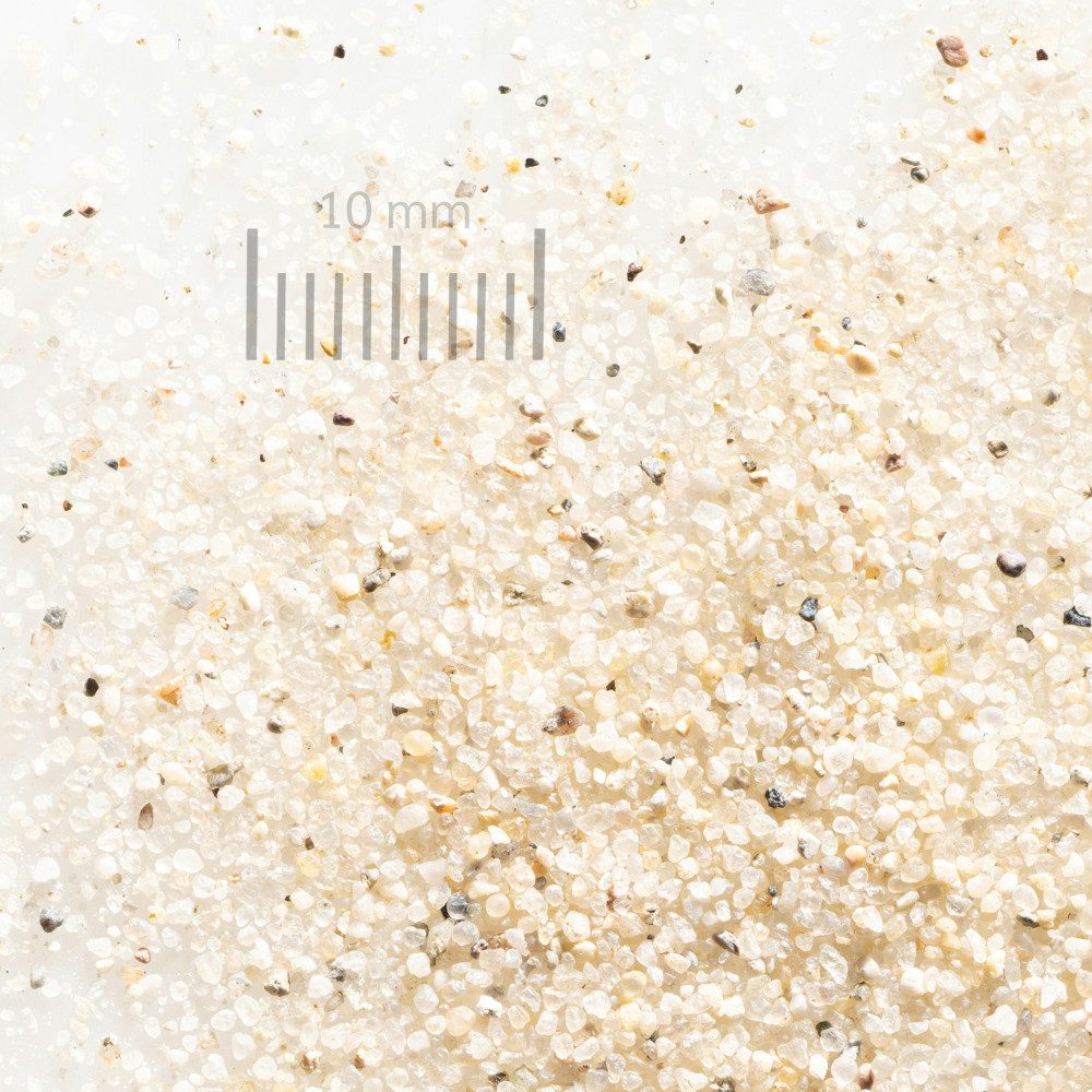 WOLFF & MÜLLER Quarzsand Hochreiner feuergetrockneter Quarzsand im 25kg Sack