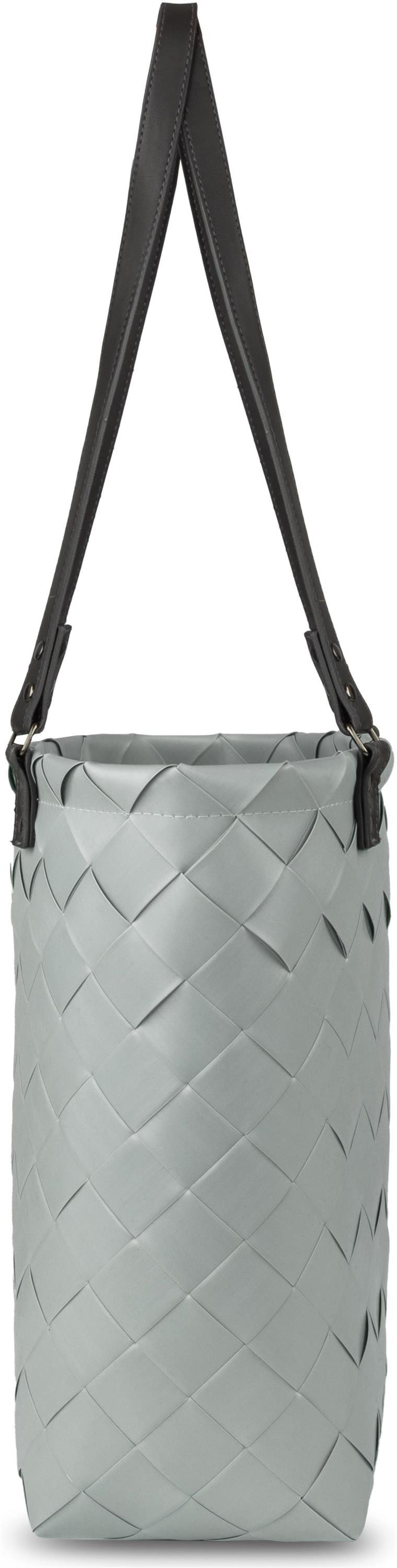 normani Einkaufskorb Tote Bag Flechtkorb 12 Liter Temara, 12 l, Handtasche aus pflegeleichtem Material