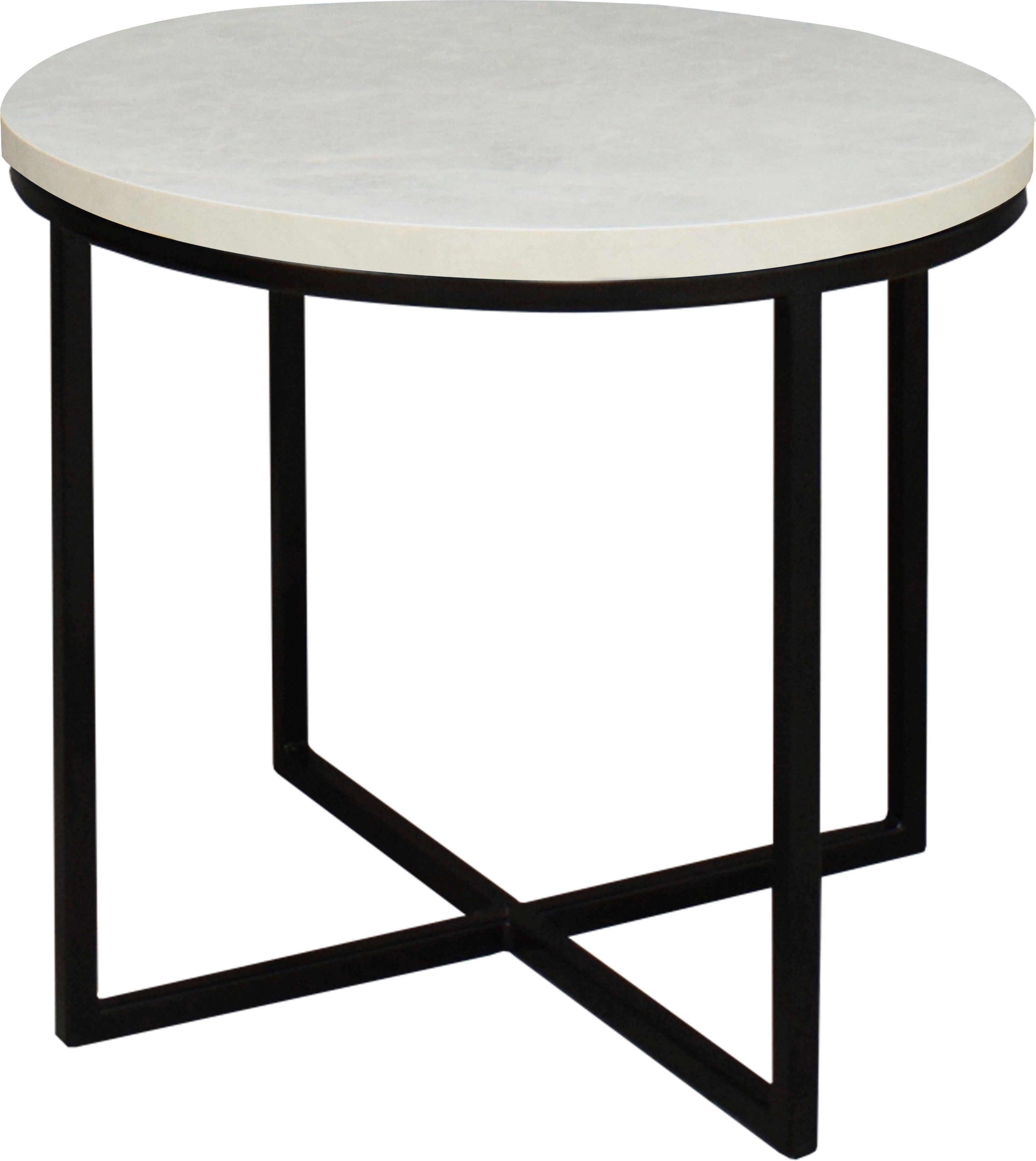 Mäusbacher Couchtisch Couchtisch rund, Couchtisch rund Durchmesser 60cm, Metallgestell