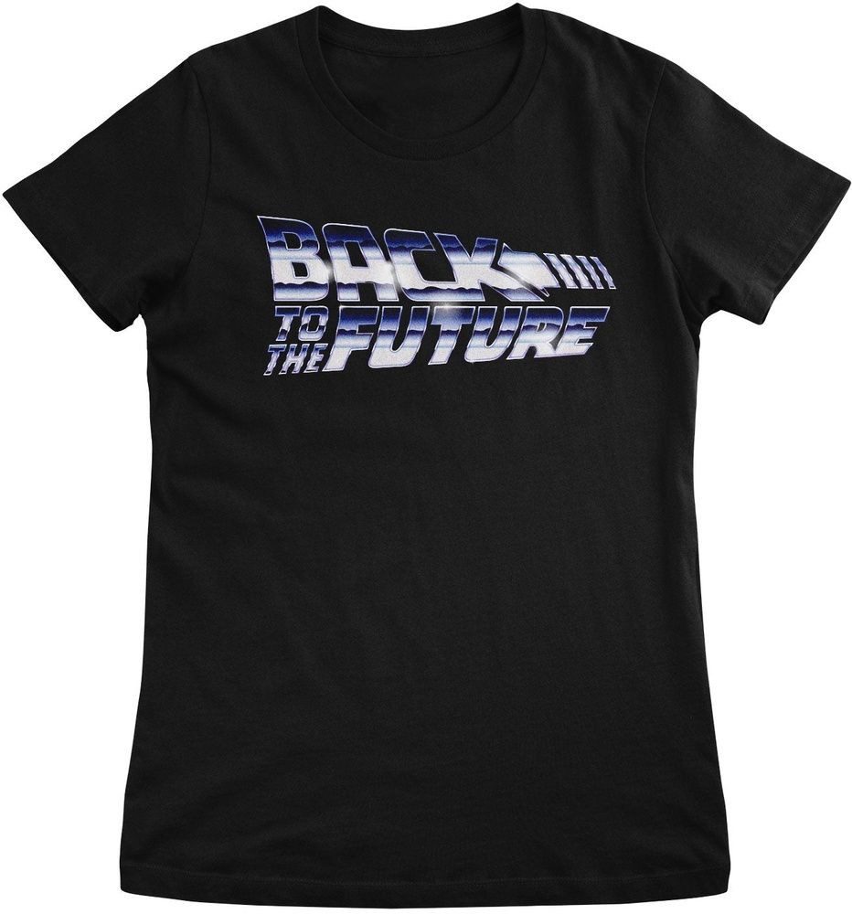 Back to the Future T-Shirt Back To The Future VHS Logo Girly Tee