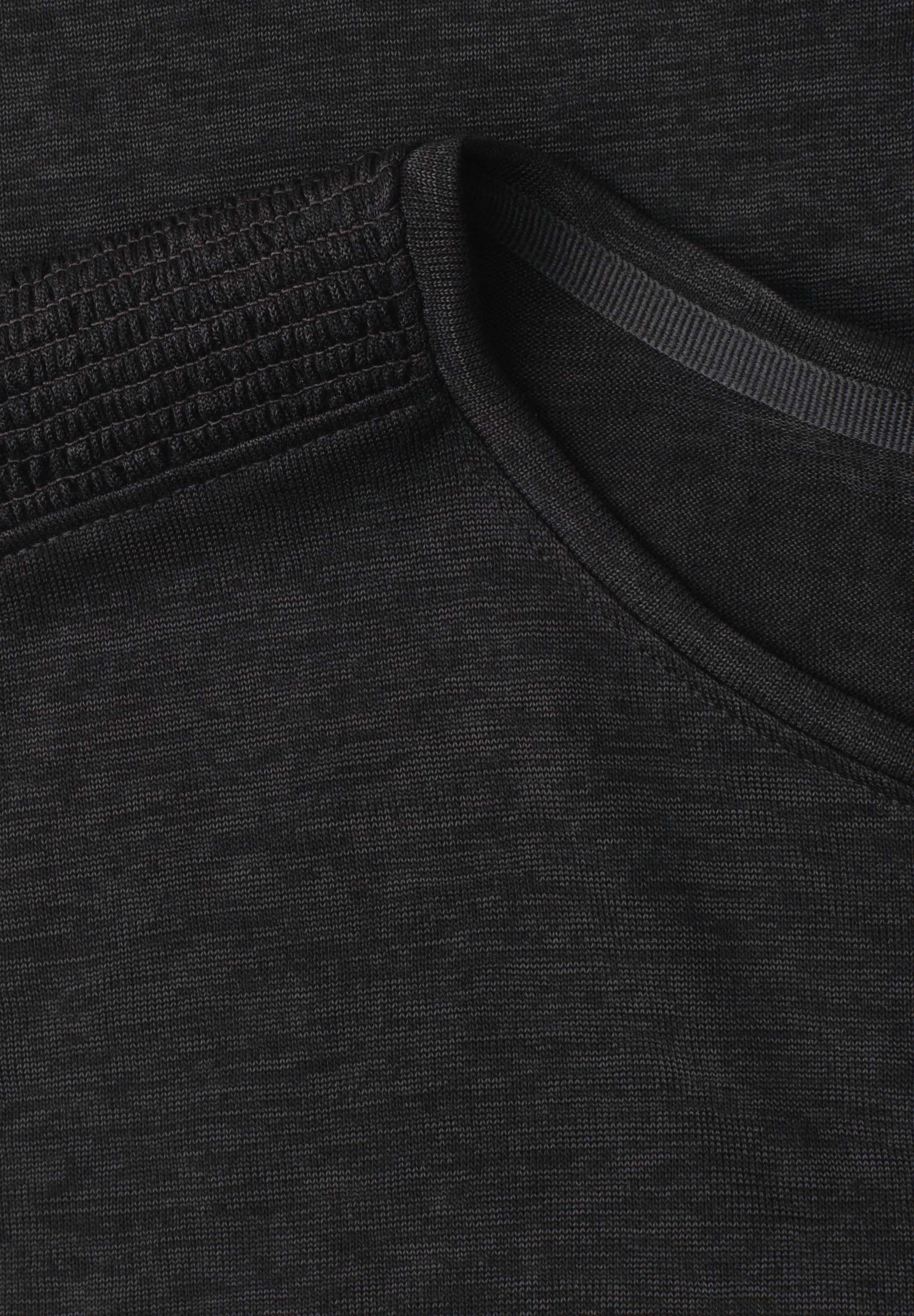 STREET ONE T-Shirt aus softem Materialmix – Bild 5 von 5