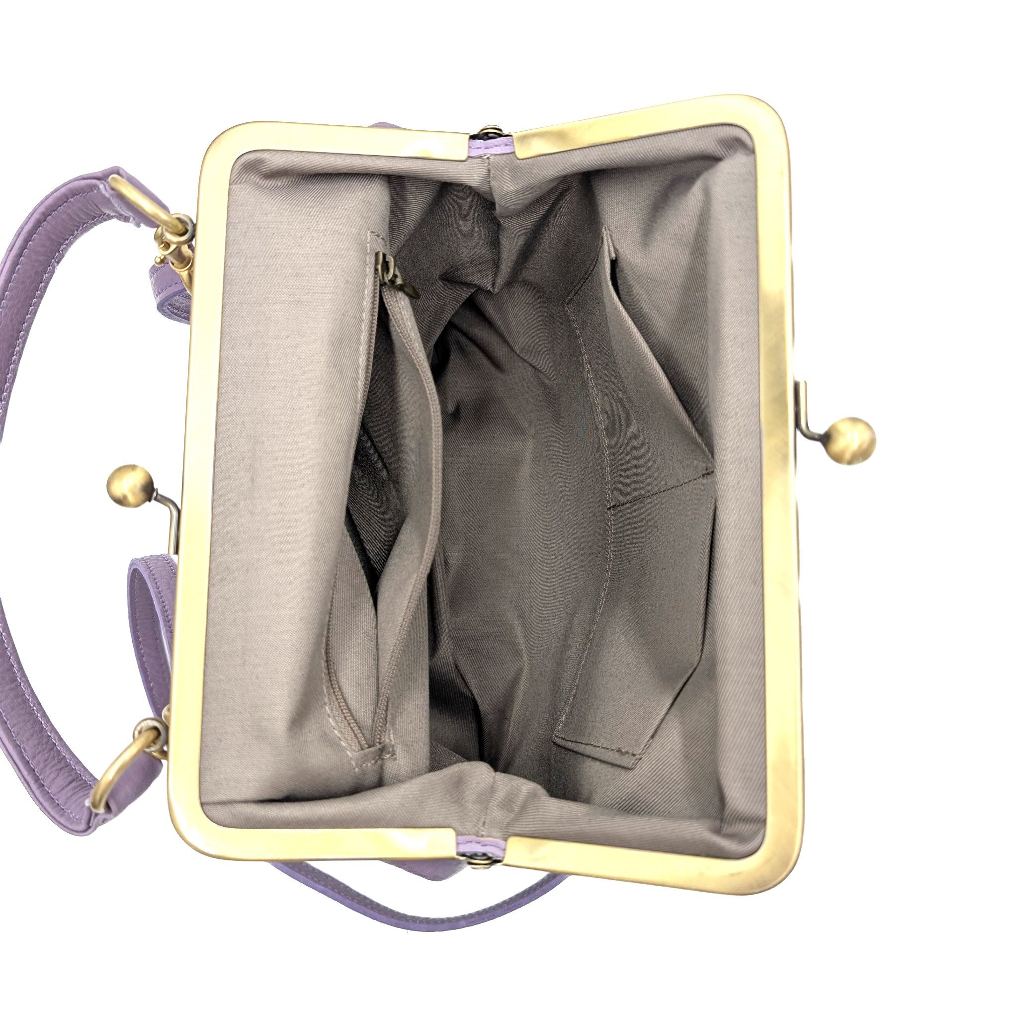 Taschenkinder Schultertasche Vintage Ledertasche Damen - Handtasche Zoe, Retro Umhängetasche, Echtes Leder vom Rind