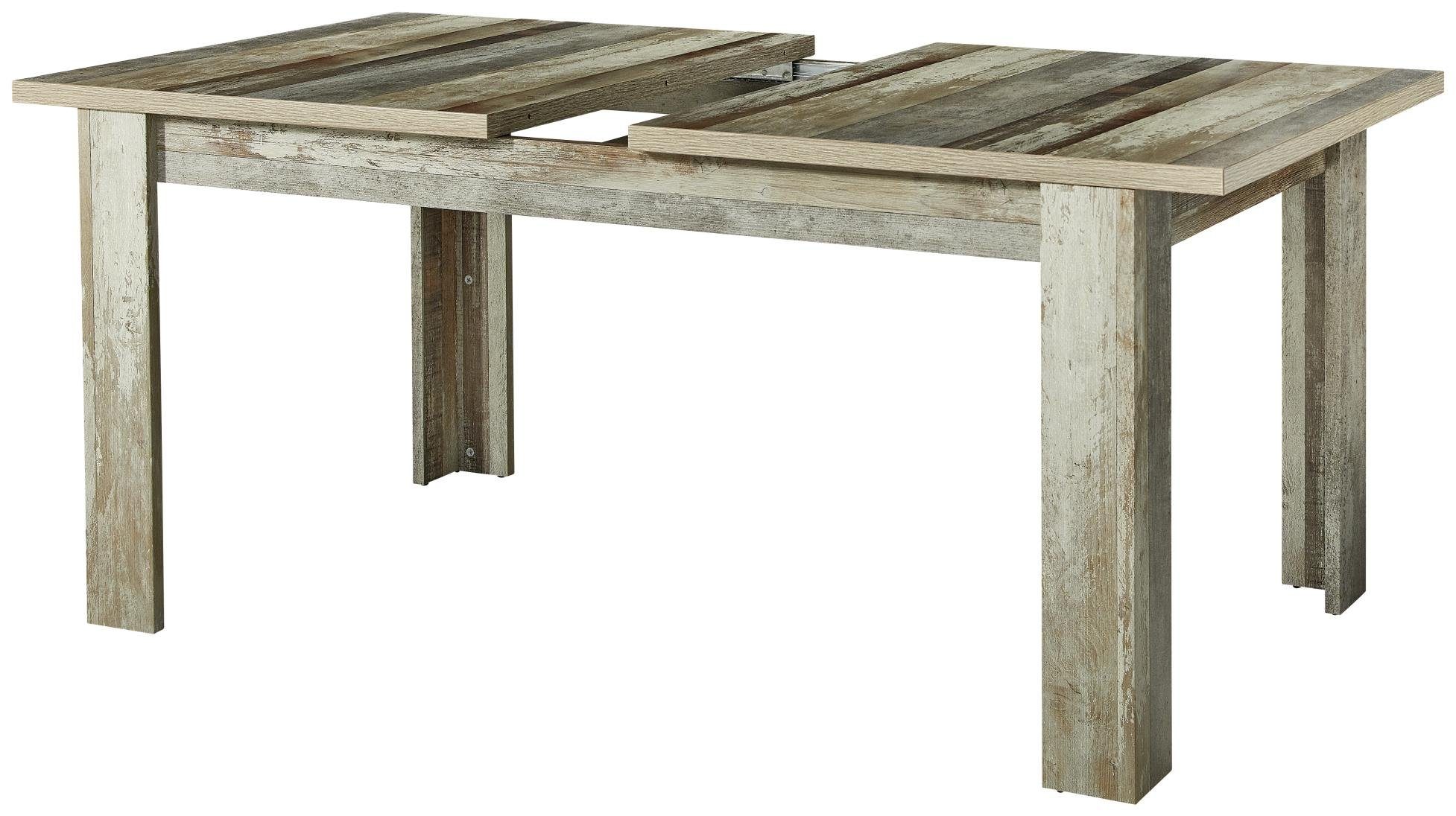 Bega Consult Driftwood Esstisch 160 Nachbildung - ausziehbar Esstisch x 90 cm BONANZA