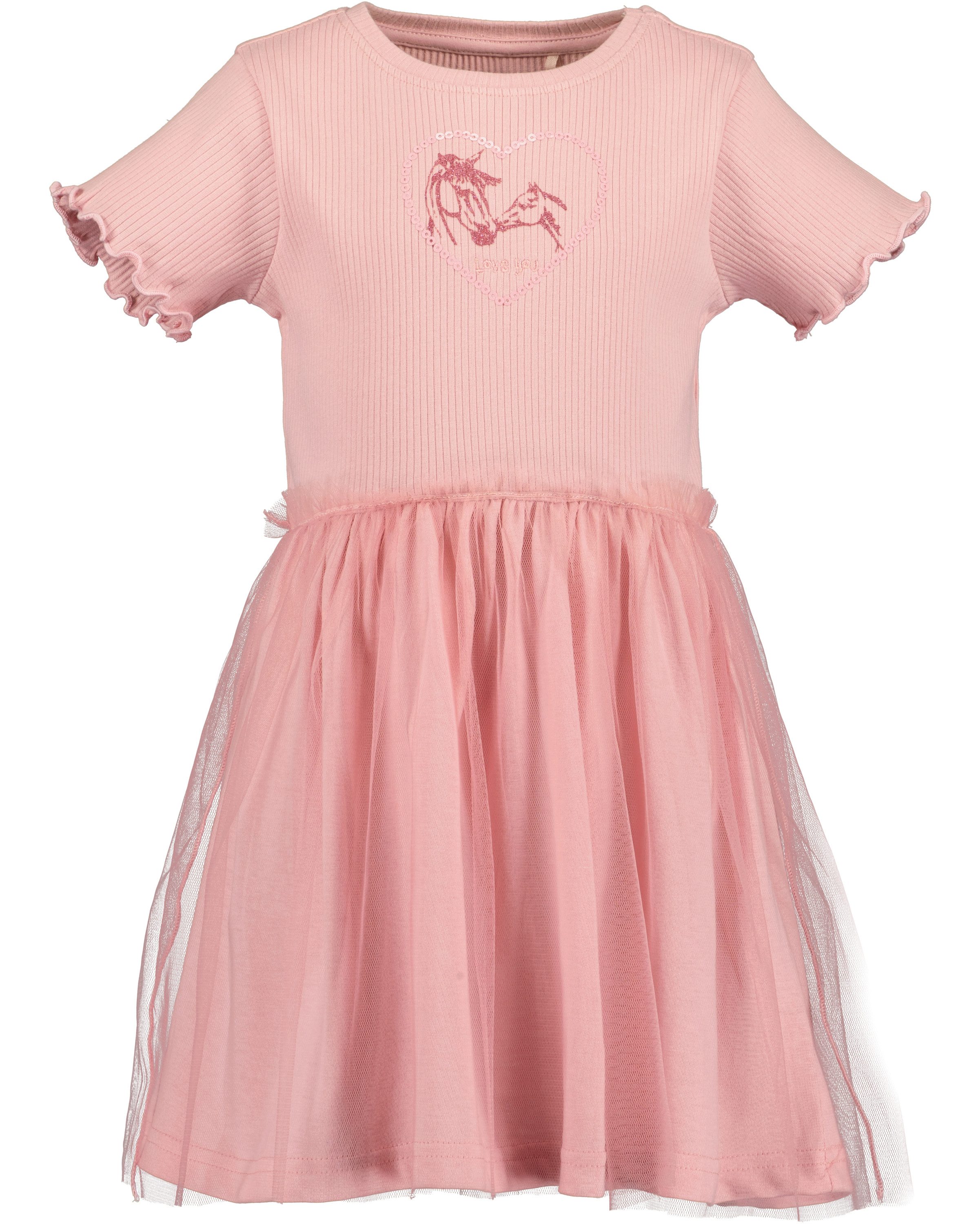 Blue Seven Jerseykleid Mädchen Tüllkleid mit Pferd