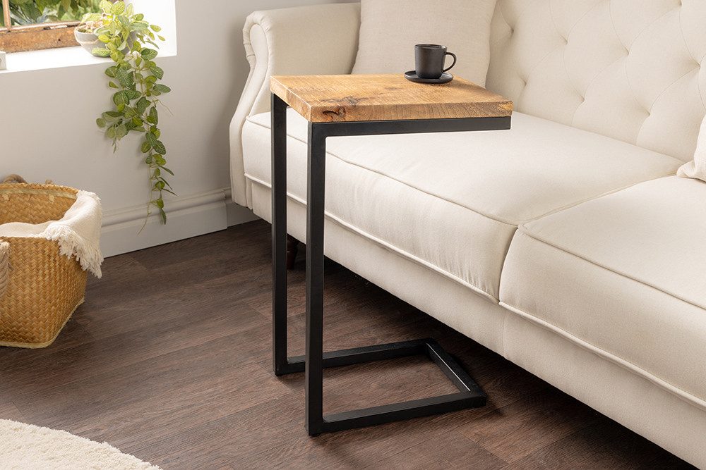 riess-ambiente Beistelltisch GASTON 65cm natur / schwarz (Einzelartikel, 1- günstig online kaufen