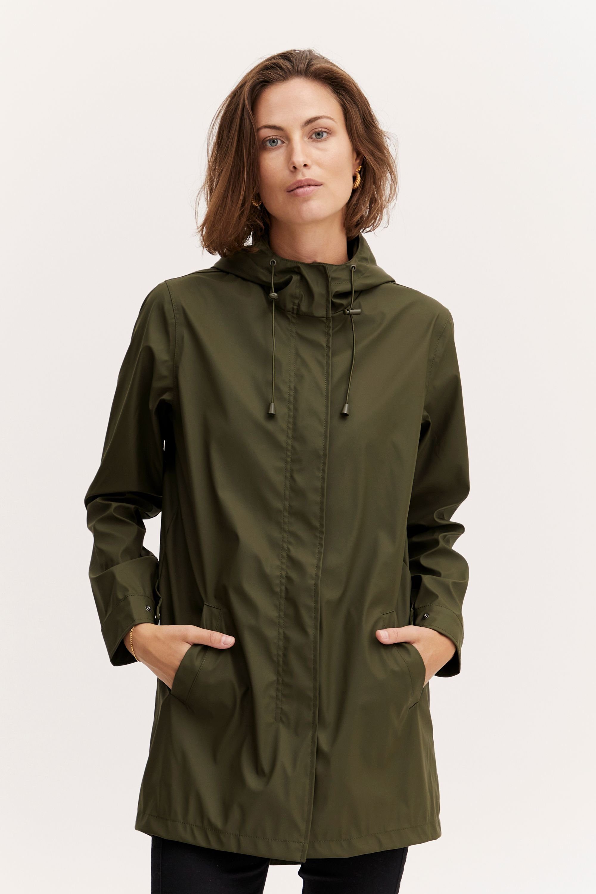 fransa Windbreaker Fransa FRRAINFALL JA 1 Olive Night