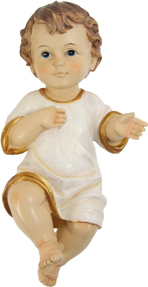 Dekofigur Heiligenfigur Jesuskind mit Hemd 15,3 cm