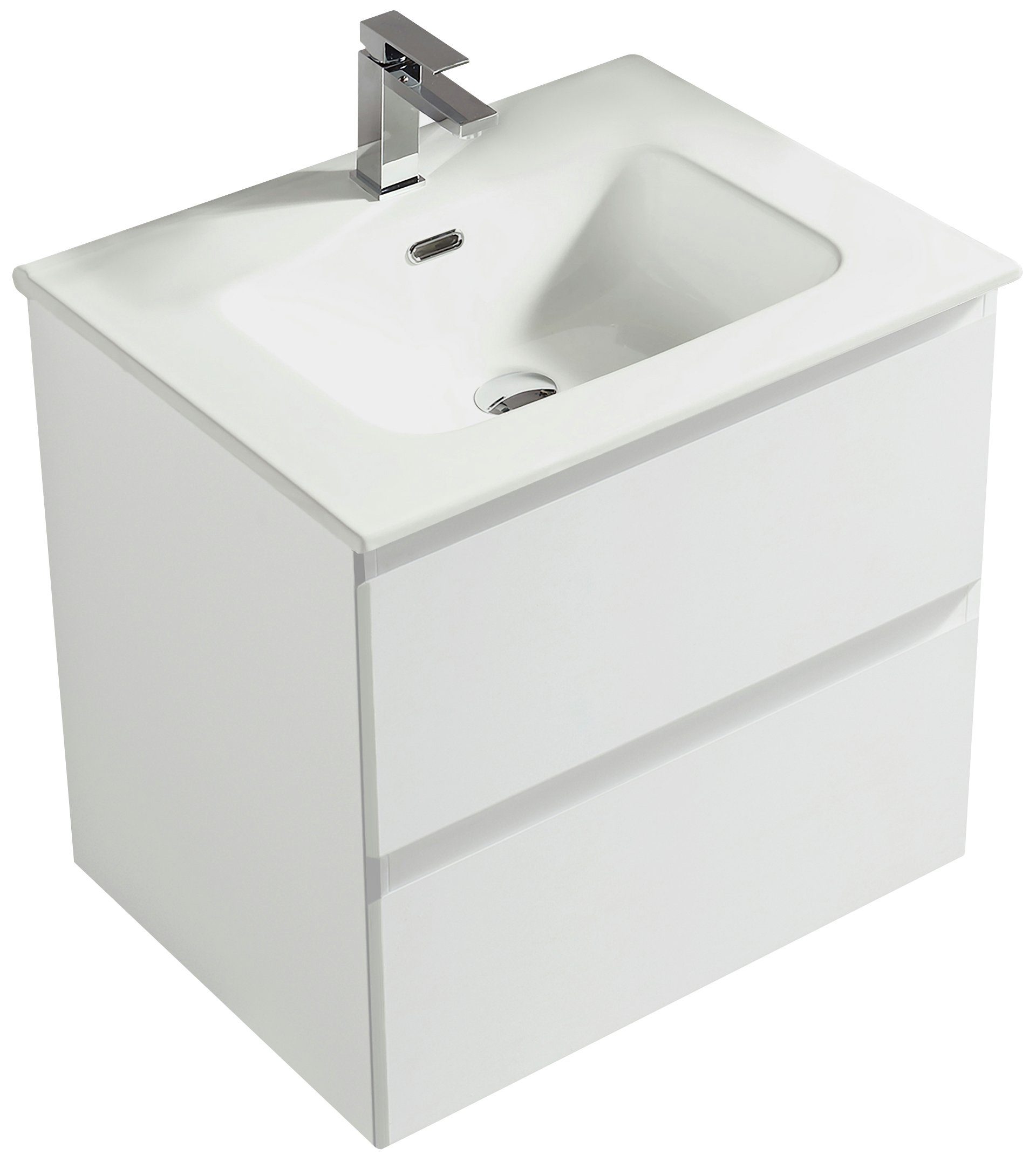 Alpenberger Waschtisch mit Unterschrank - Badmöbel Gäste WC Waschbecken mit günstig online kaufen