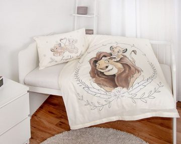 Babybettwäsche Disney König der Löwen Simba Mufasa Baby Bettwäsche Set Lion Guard 100x135cm, Disney