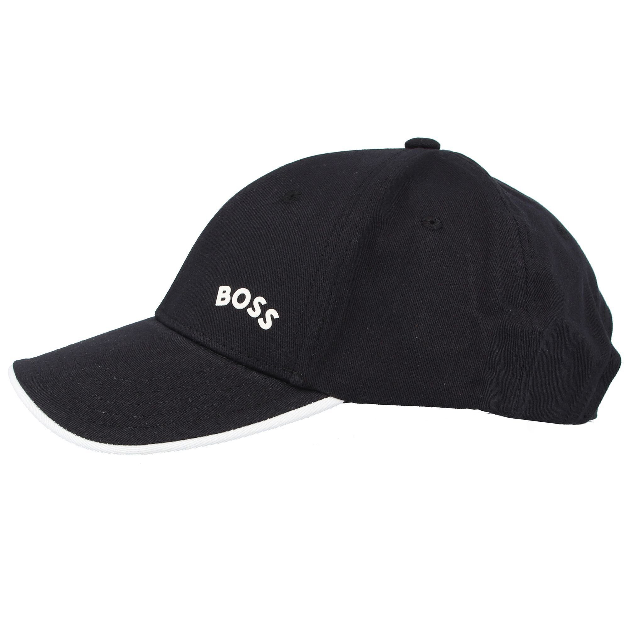 Verkaufen Sie zum niedrigsten Preis! BOSS Baseball Cap Cap-Bold-Curved Material: Baumwolle in 100% Kontrastfarbe, Schirmunterseite