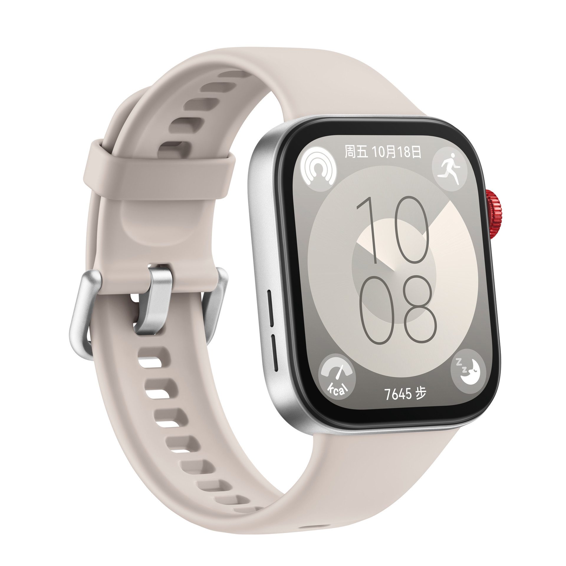 Huawei WATCH FIT 3, 4,62 cm (1,82 Zoll) AMOLED-Display Smartwatch (4,62 cm/1,82 Zoll, Harmony OS), Herzfrequenz-Monitoring, SpO2, Atemübungen