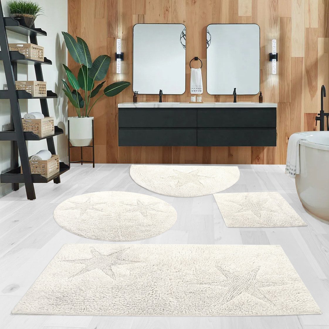 andas Badematte Marie, Höhe 13 mm, rutschhemmend beschichtet, fußbodenheizu günstig online kaufen