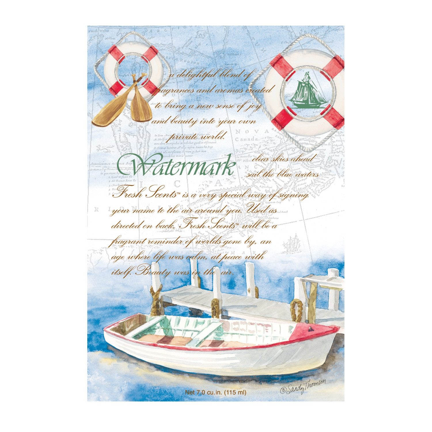 Greenleaf Anti-Geruchs-Säckchen Watermark (1-St), Duft Sachets aus parfümierter Tonerde 115 ml