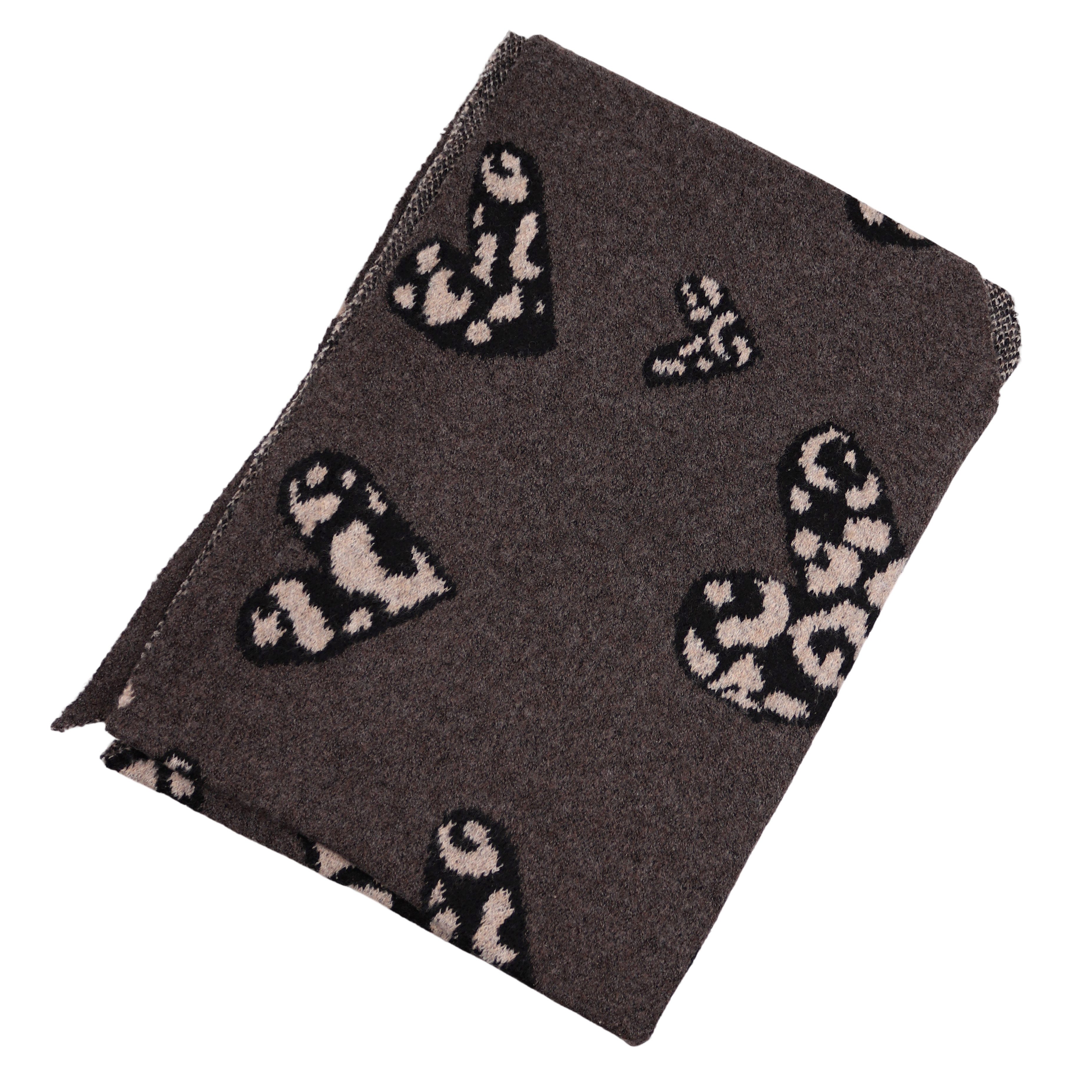 MIRROSI Dreieckstuch kuschliger und warmer Dreiecksschal ca.190x75 cm, (Leo günstig online kaufen