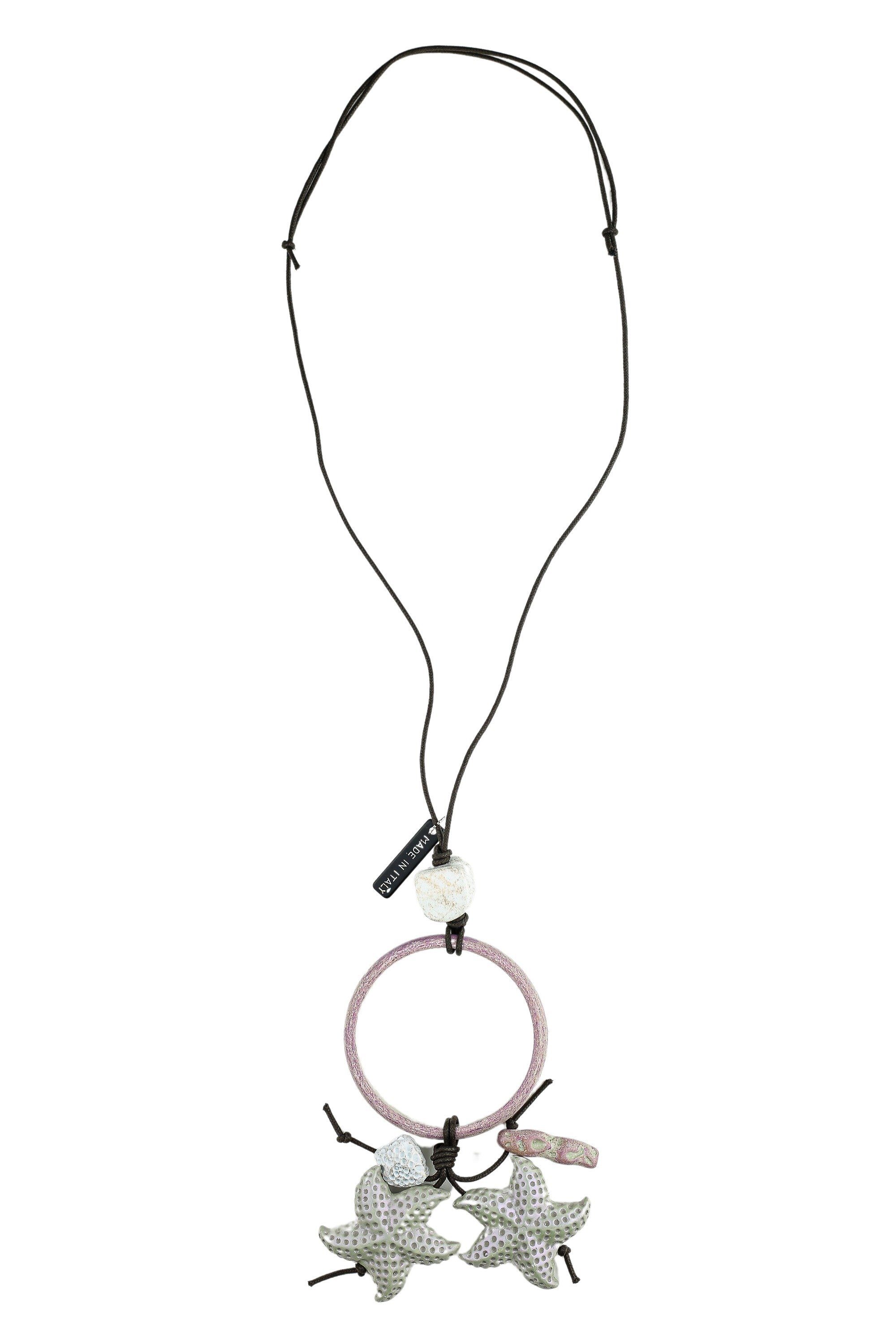Lange Kette Ring
