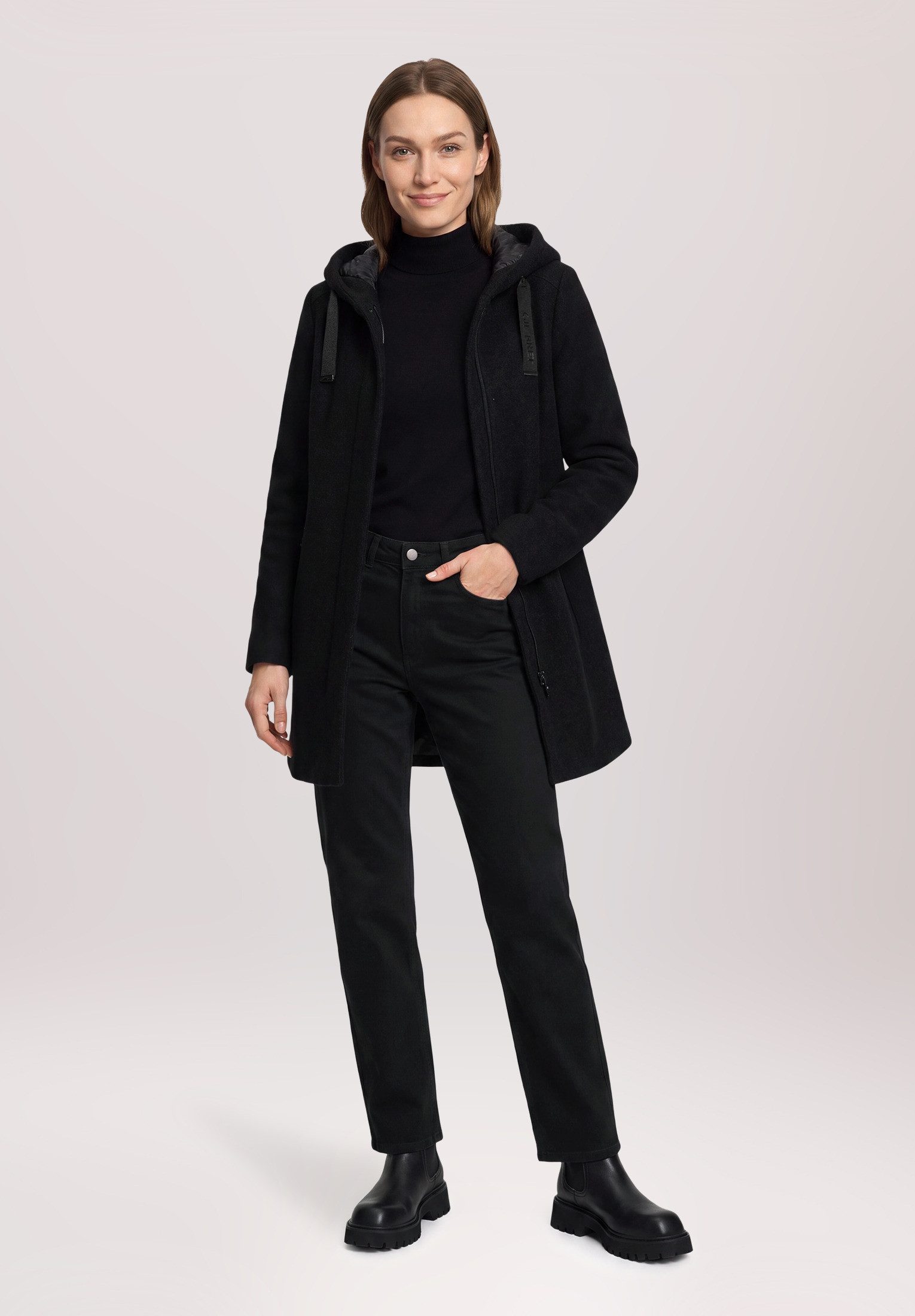 Gil Bret Wolljacke Damen mit Kapuze
