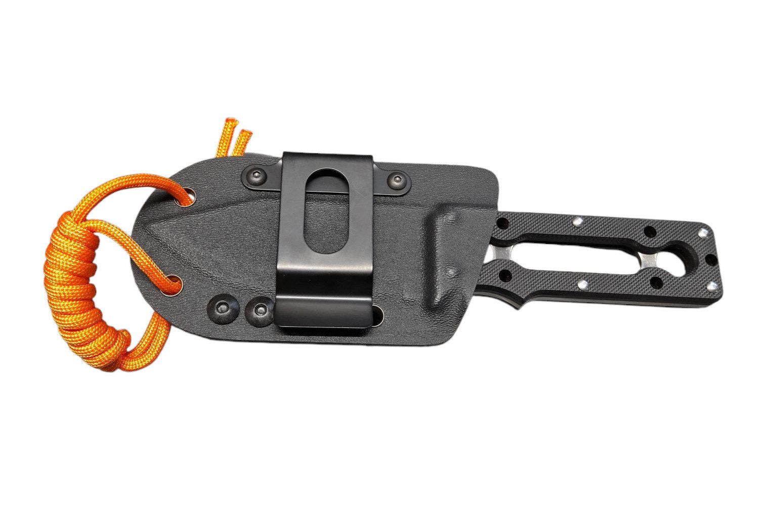 KH Security Universalmesser KH-Security feststehendes Messer "2 in 1" mit Feuerstarter, (1 St), Kydexscheide mit Feuerstarter inklusive