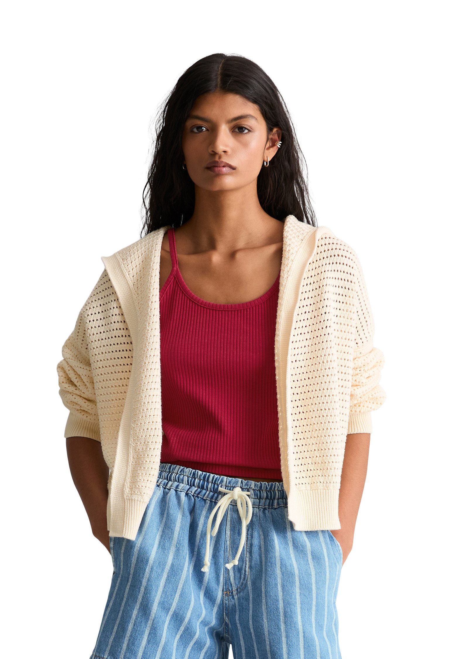 Marc O'Polo DENIM Cardigan aus Organic Cotton