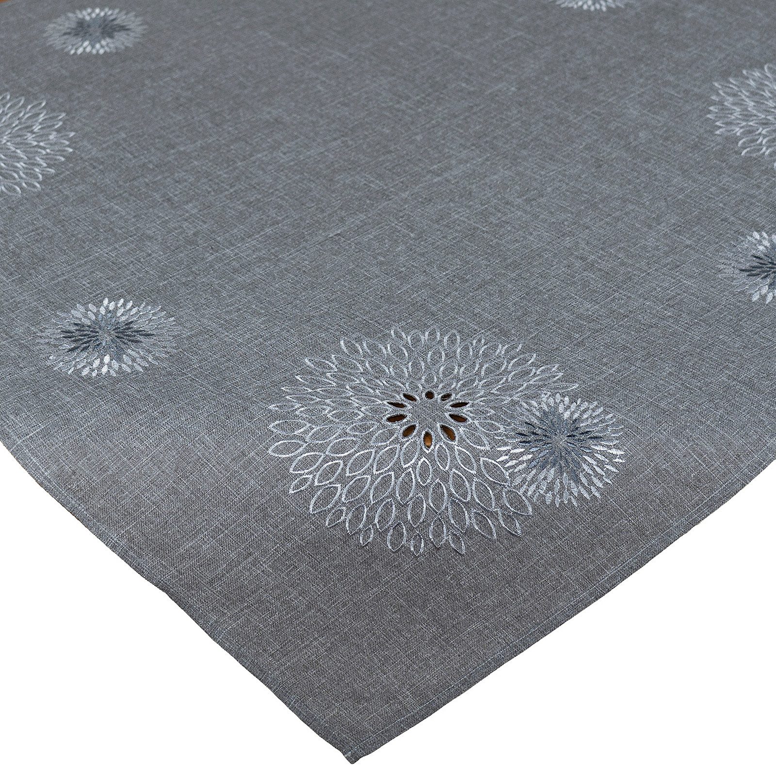 heimtexland Tischdecke Deko Tischwäsche Kissen Serie Pusteblume bestickt (T günstig online kaufen