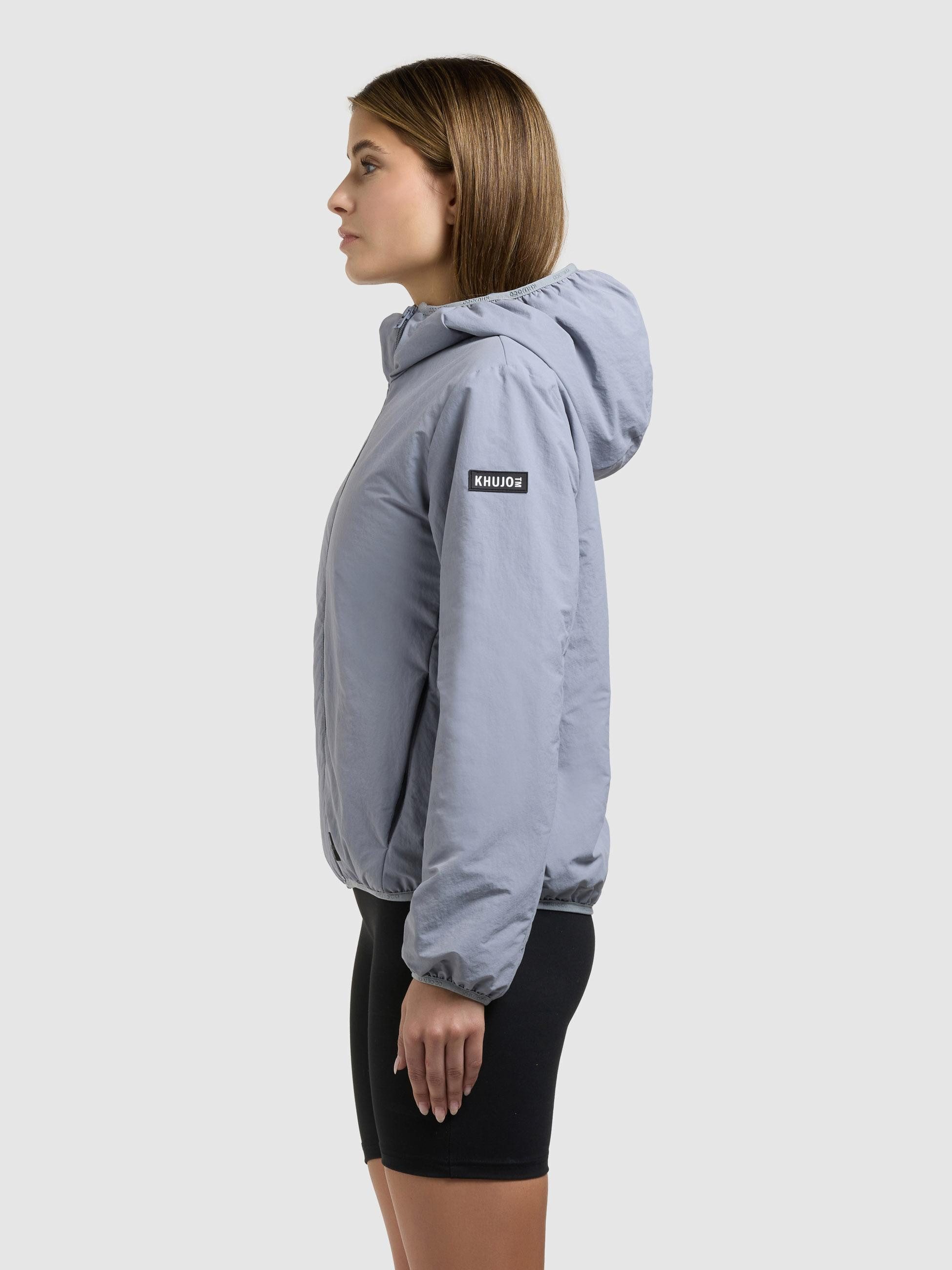 khujo Outdoorjacke Shelly2 (2-St) packbare Damen Übergangsjacke mit Tasche