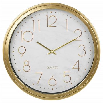 Home&Styling Beistelltisch Beistelltisch mit Uhr Golden