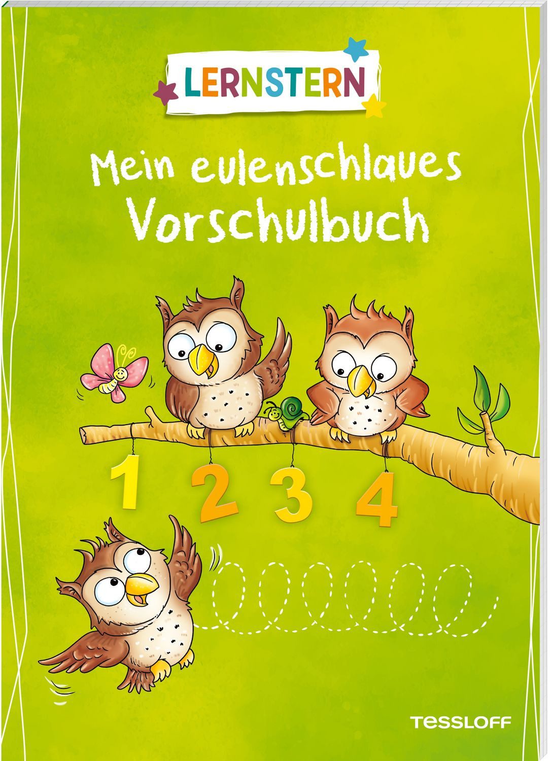LERNSTERN. Mein eulenschlaues Vorschulbuch / Julia Meyer, Spielerische Übungen zur Vorbereitung auf die Schule
