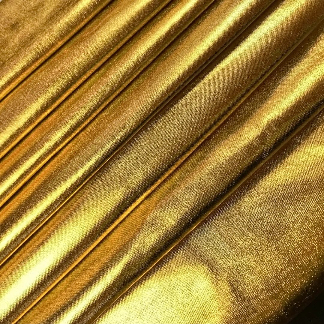 Event Kauf Stoff Lycra Stoff Meterware, Breite 145 cm - Metallic Stretch