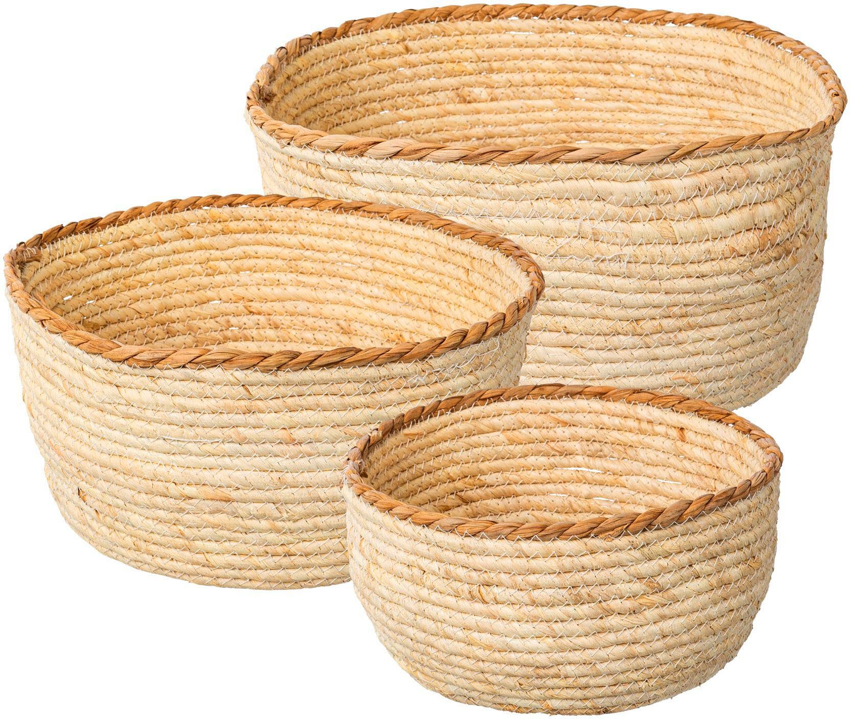Creativ home Dekoschale Schale (Set, 3 St)