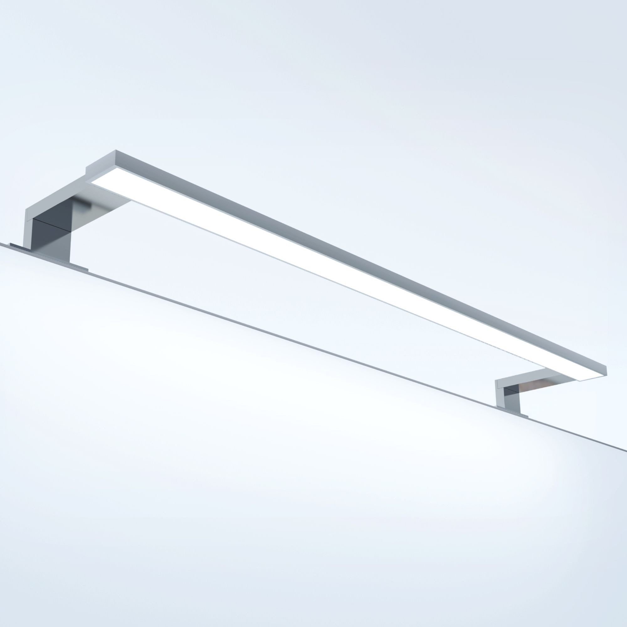 kalb LED Spiegelleuchte LED Badleuchte Badlampe Spiegellampe Schranklampe Aufbauleuchte, Warmweiß, warmweiß – Bild 3 von 5