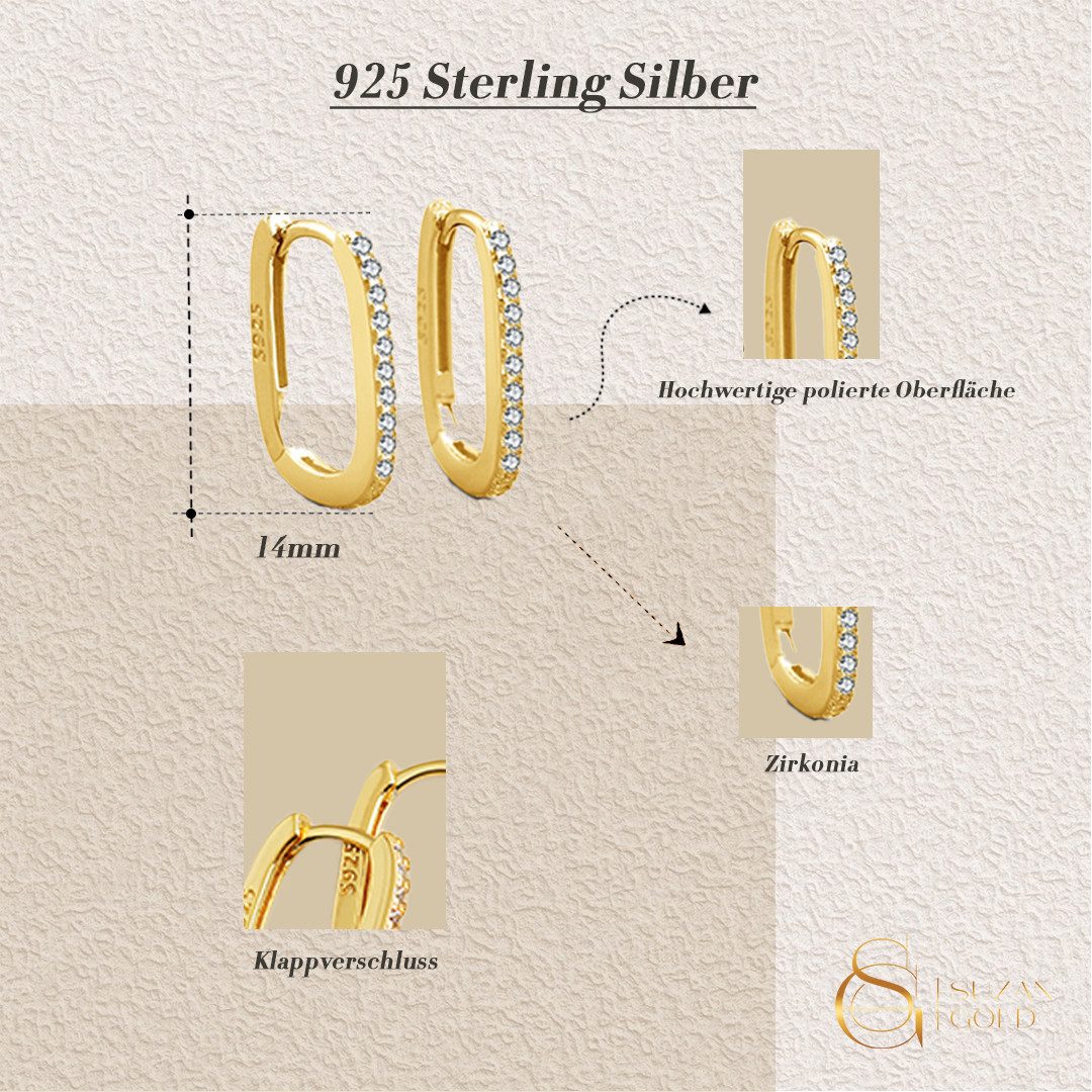 Suzan Gold Paar Creolen Orabella – günstig online kaufen