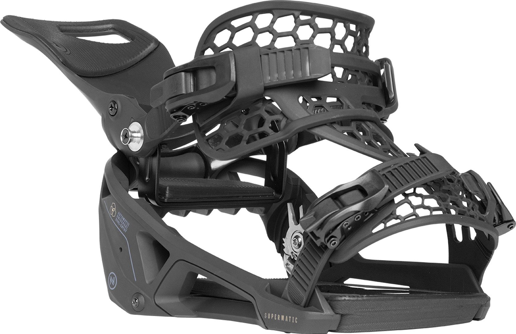 Nidecker Snowboardbindung NIDECKER SUPERMATIC JUNIOR Bindung black