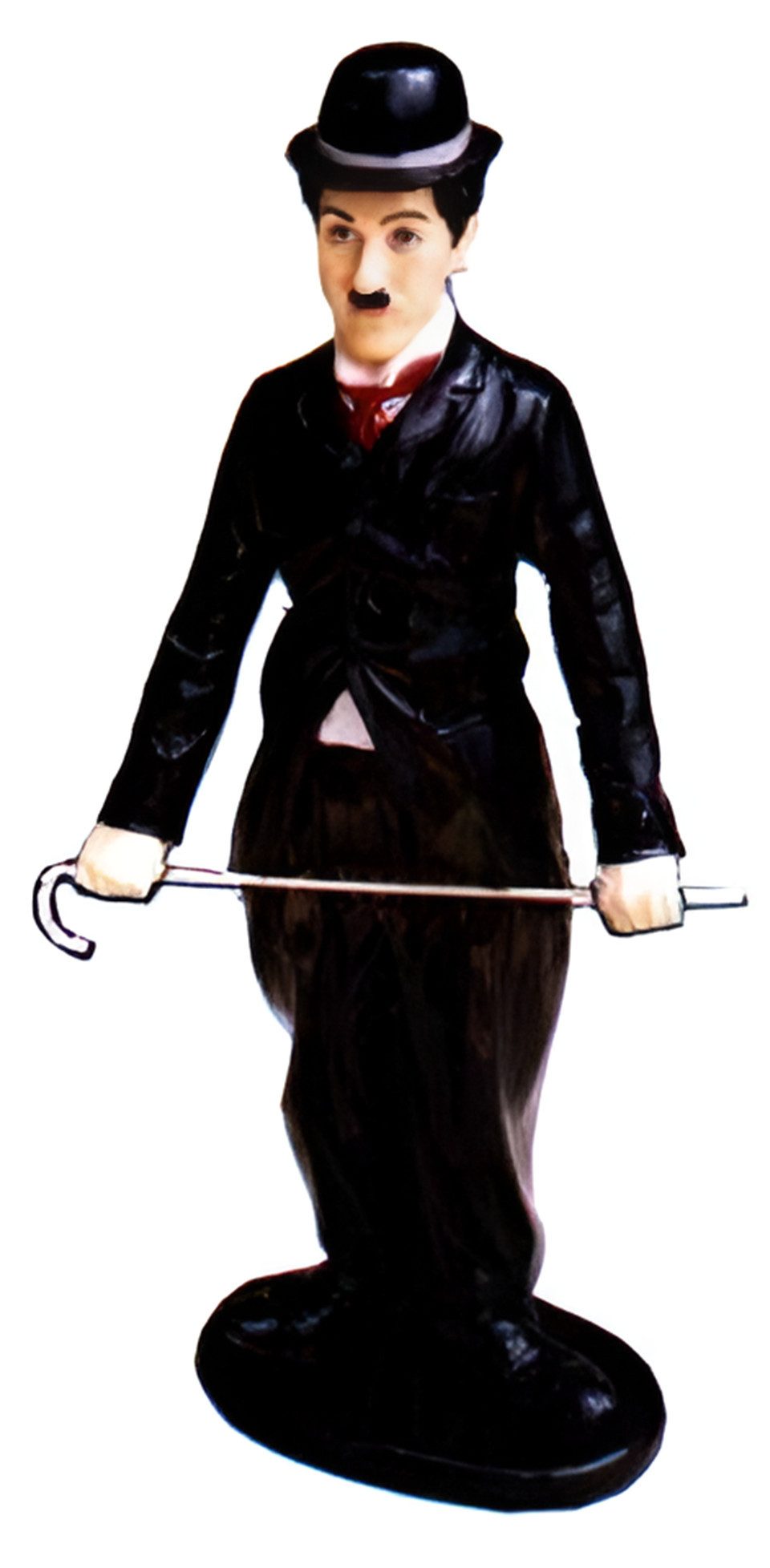 JVmoebel Dekoobjekt Handgefertigte Chaplin Skulptur aus Stuckgips für Innenräume (Skulptur), Made in Europa