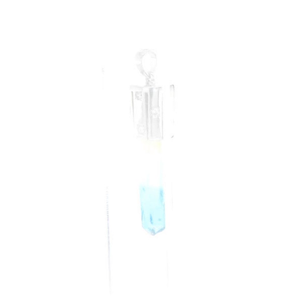 Cavill Kettenanhänger Cavill Silberanhänger mit mehrfarbigem Quarz & rundem Zirkon 35x6 mm (1-tlg)