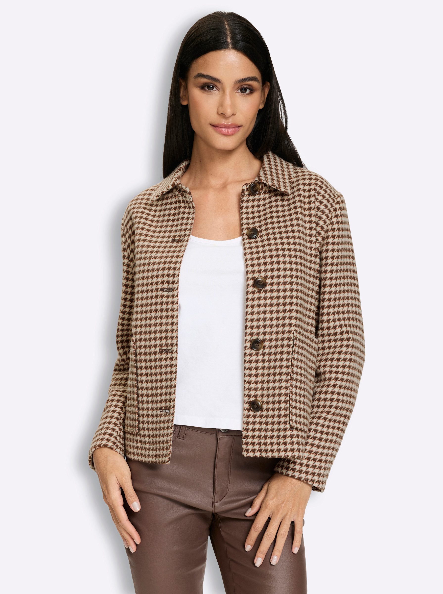 heine Blusenblazer Blazerjacke Langarm