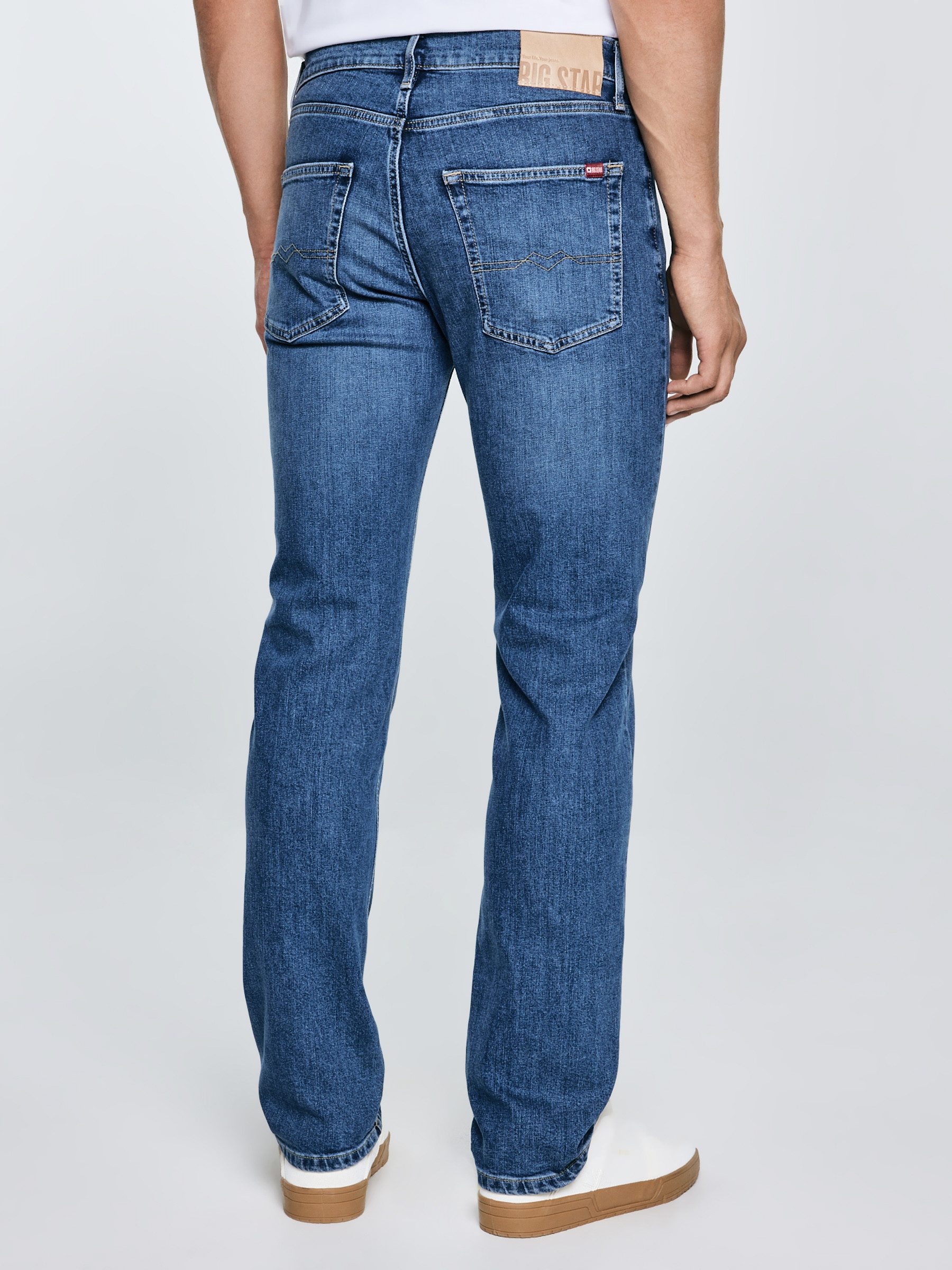 BIG STAR Straight-Jeans COLT hohe Leibhöhe