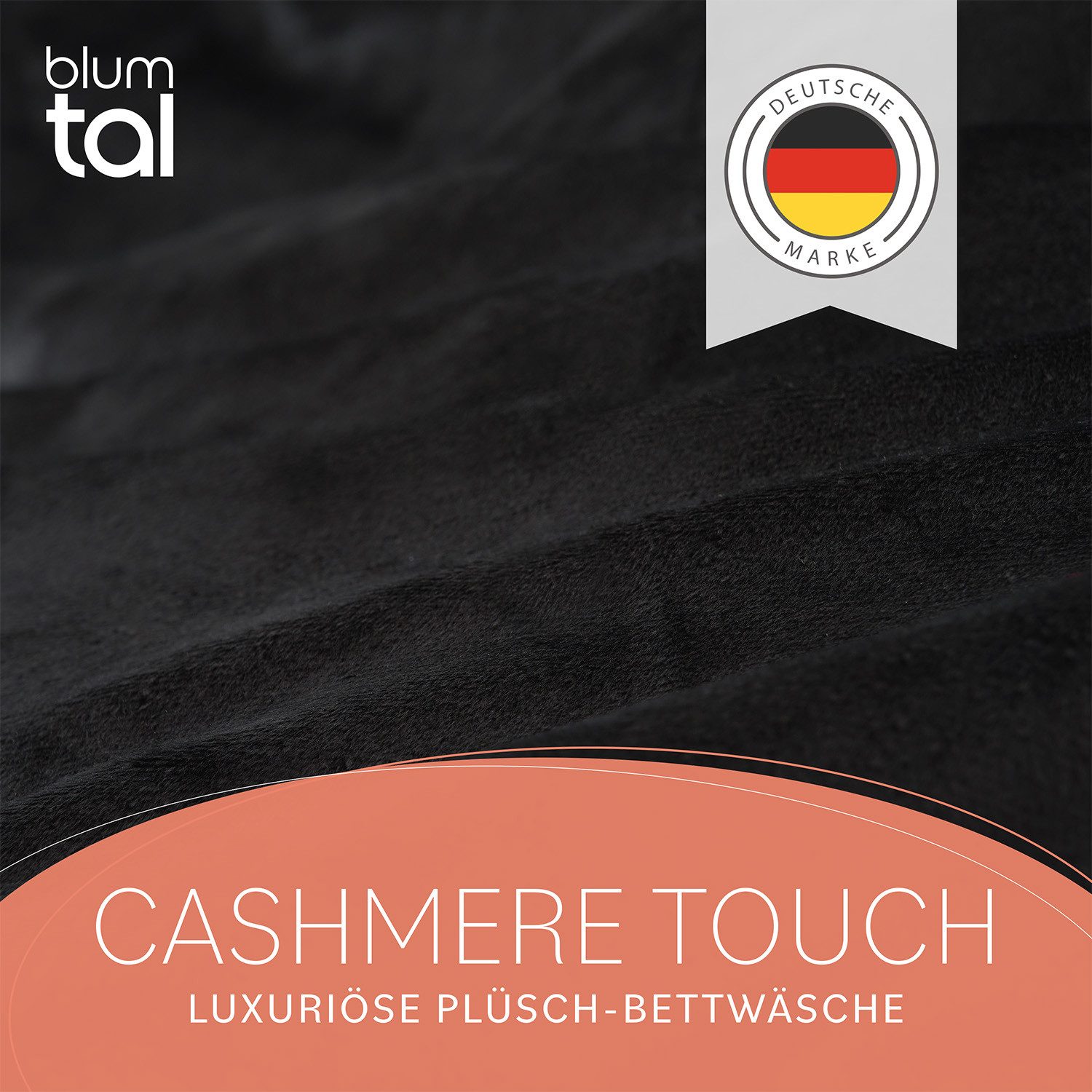 Blumtal Bettwäsche Cashmere-Touch Plüsch, warme Winterbettwäsche günstig online kaufen