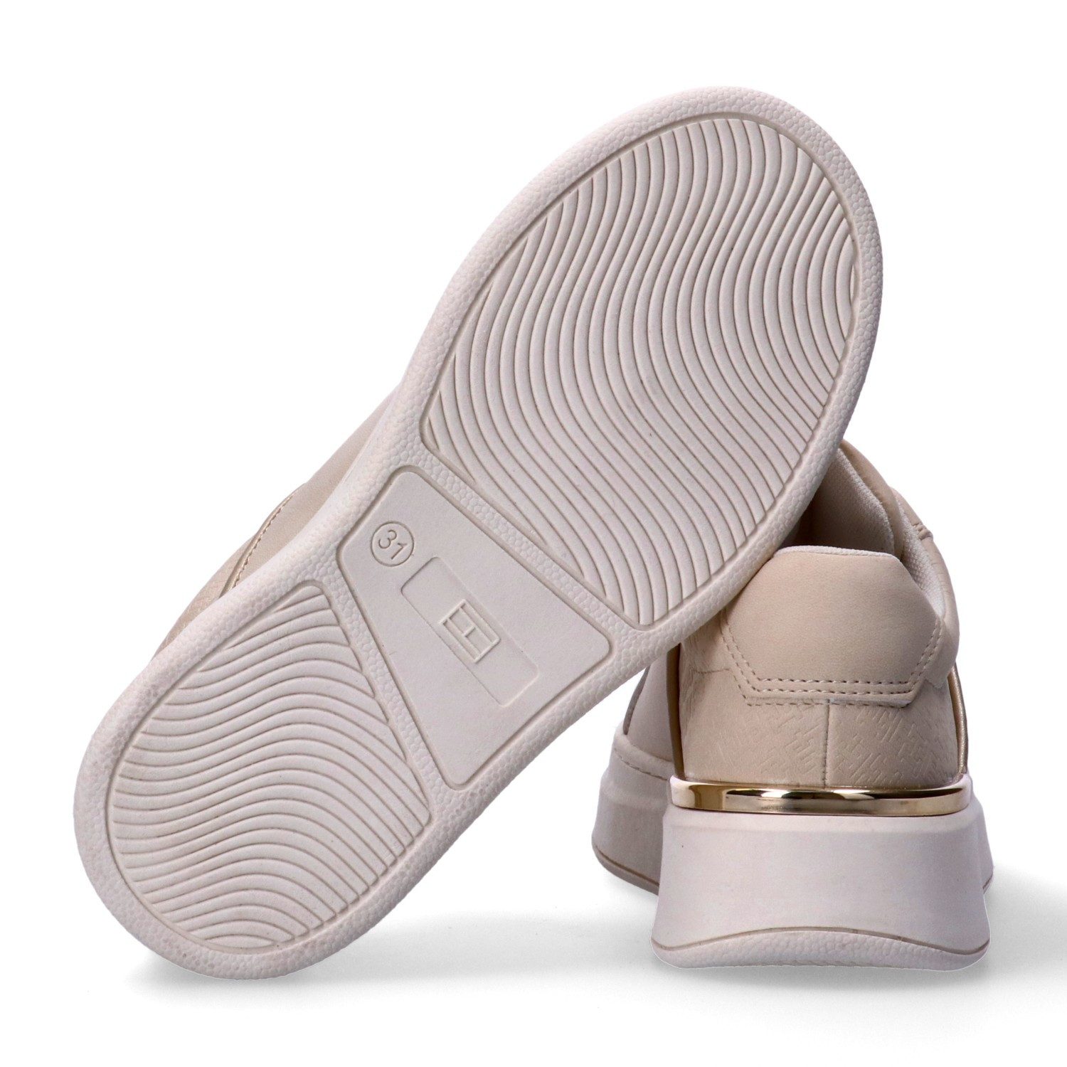 Tommy Hilfiger Sneaker Freizeitschuh, Halbschuh, Schnürer mit Schmuckelement