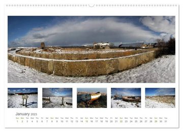 CALVENDO Wandkalender Scottish Highlands - Caithness & Sutherland / UK-Version (Premium-Calendar 2023 DIN A2 Landscape)