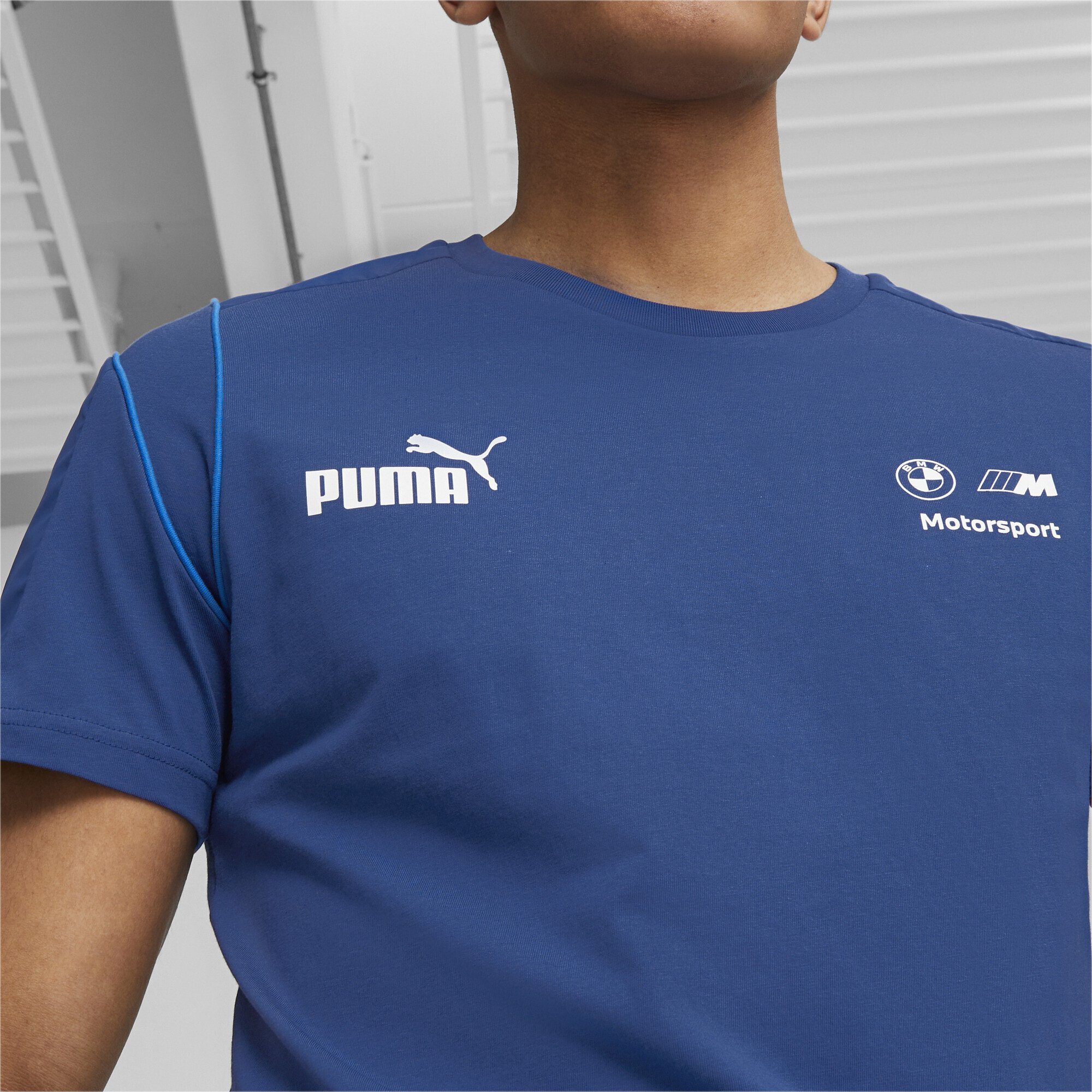 PUMA T-Shirt Blue BMW MT7 Pro Herren T-Shirt Color M M Motorsport