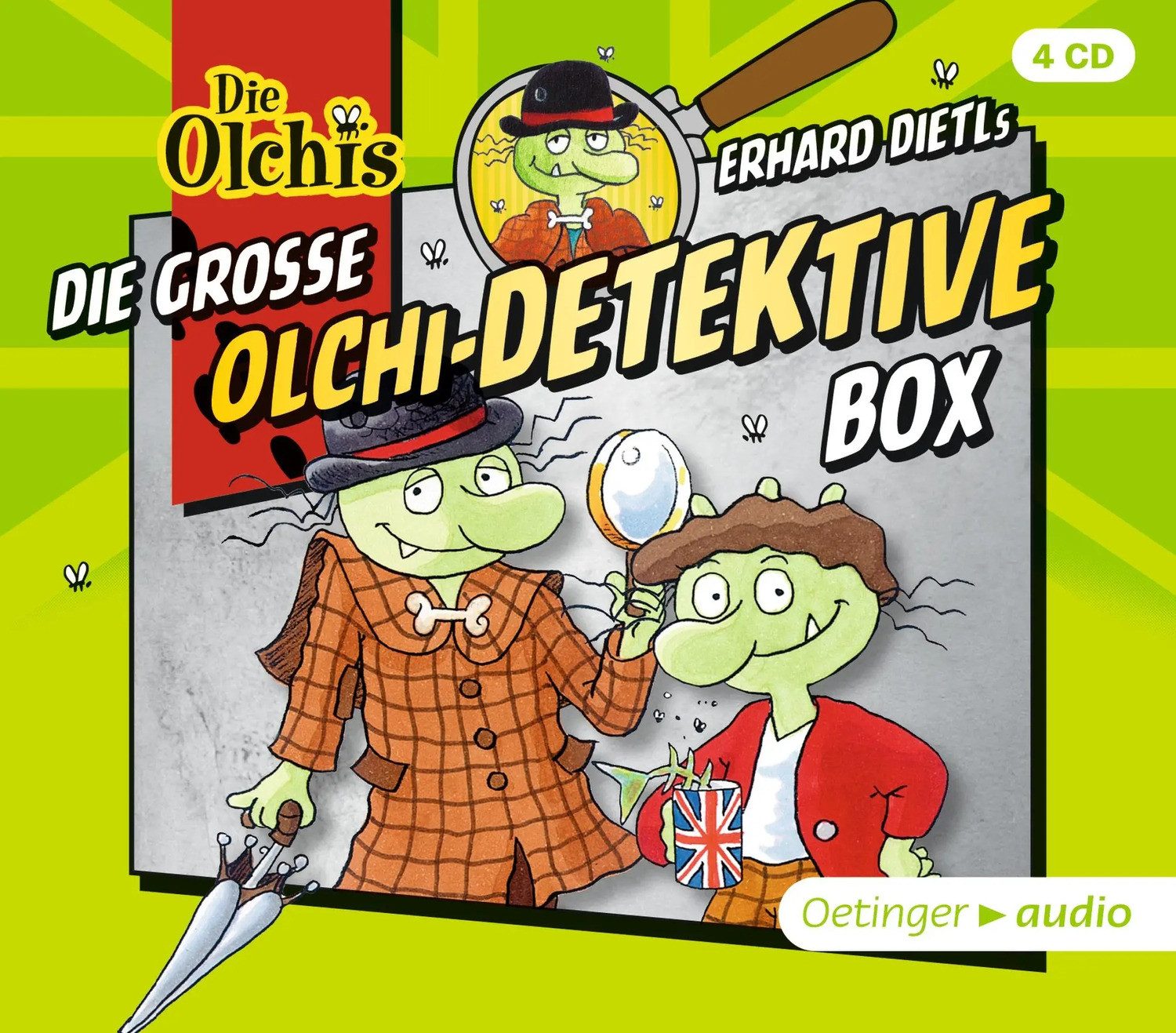 Oetinger Hörspiel Die große Olchi-Detektive-Box (4CD)
